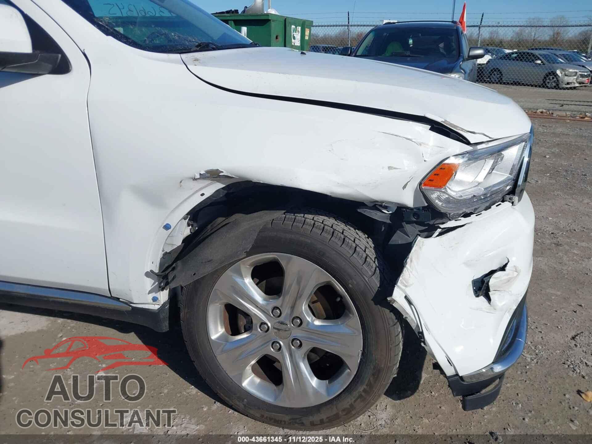 DODGE DURANGO 2014 - 1C4RDJDG1EC976223