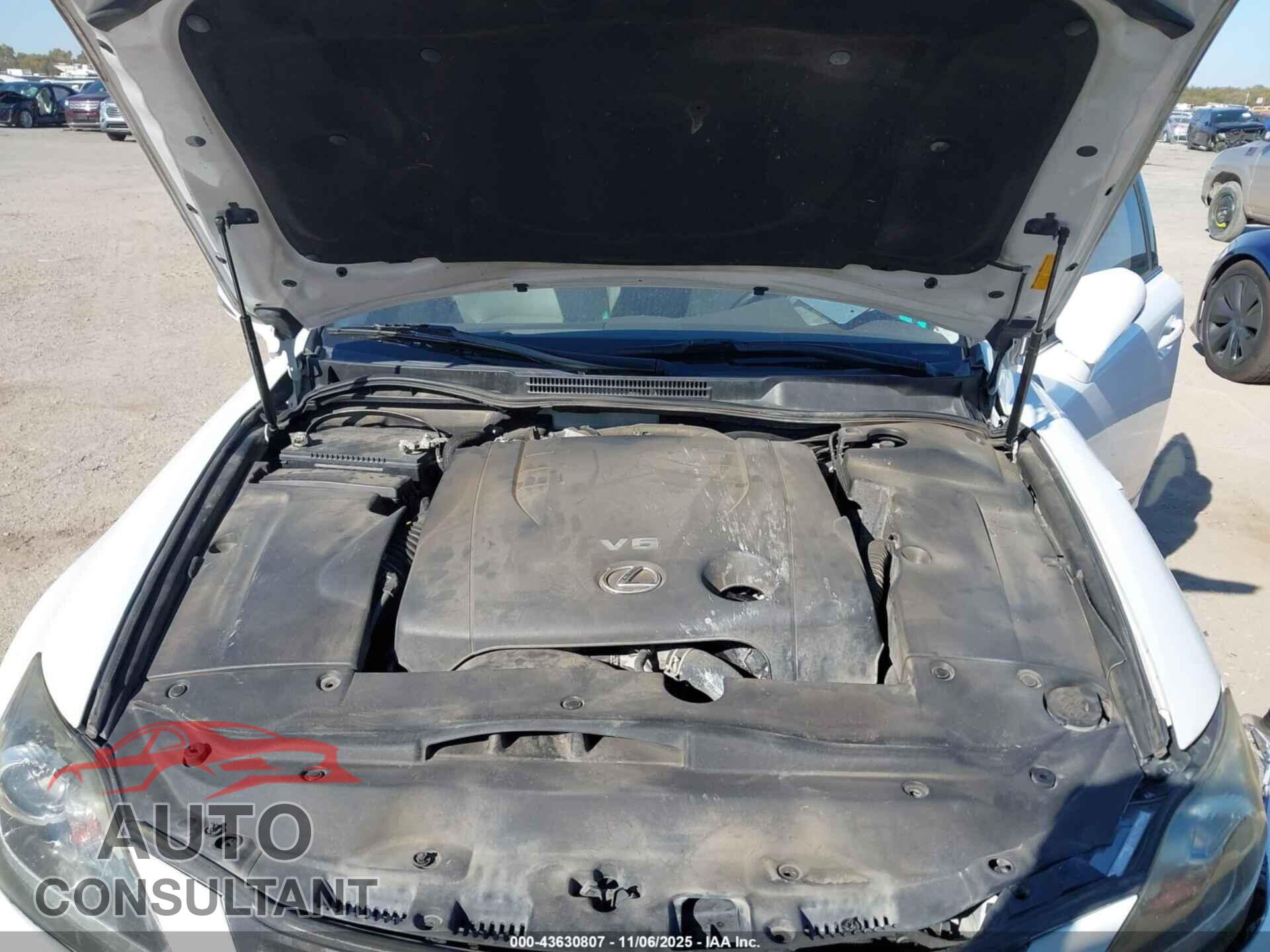 LEXUS IS 250 2012 - JTHCF5C21C5055987