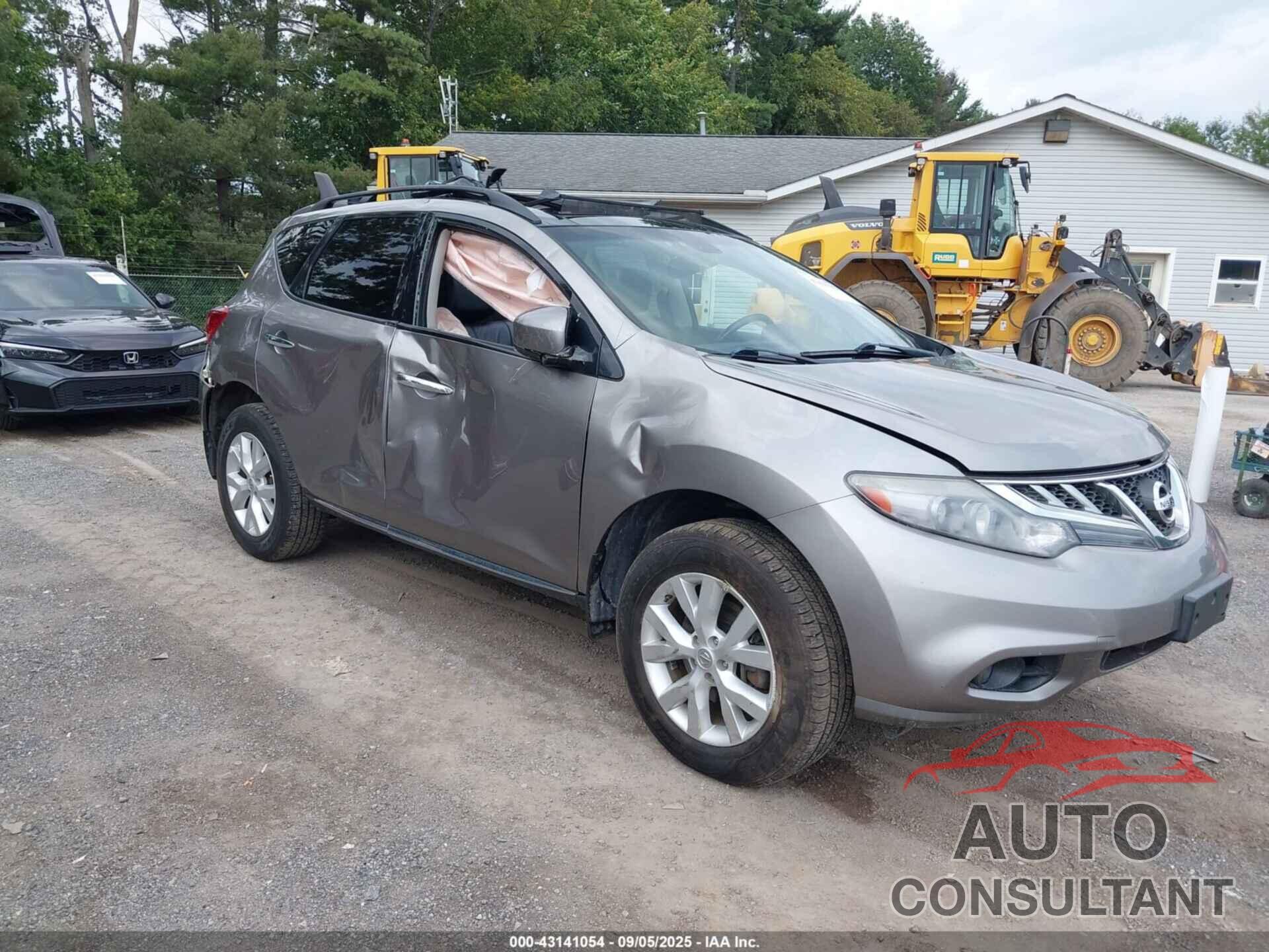 NISSAN MURANO 2011 - JN8AZ1MW1BW155420