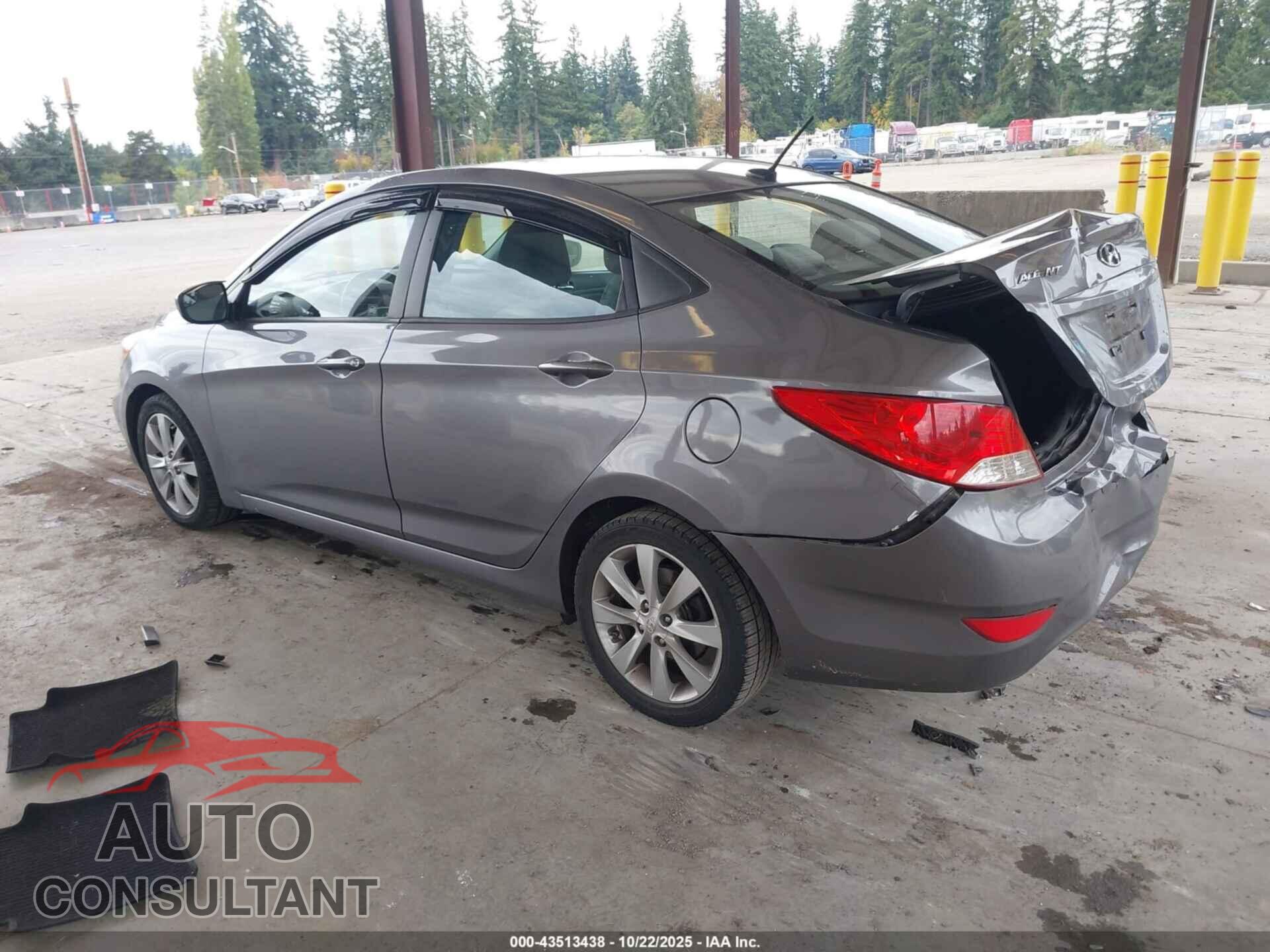 HYUNDAI ACCENT 2014 - KMHCU4AE1EU754751