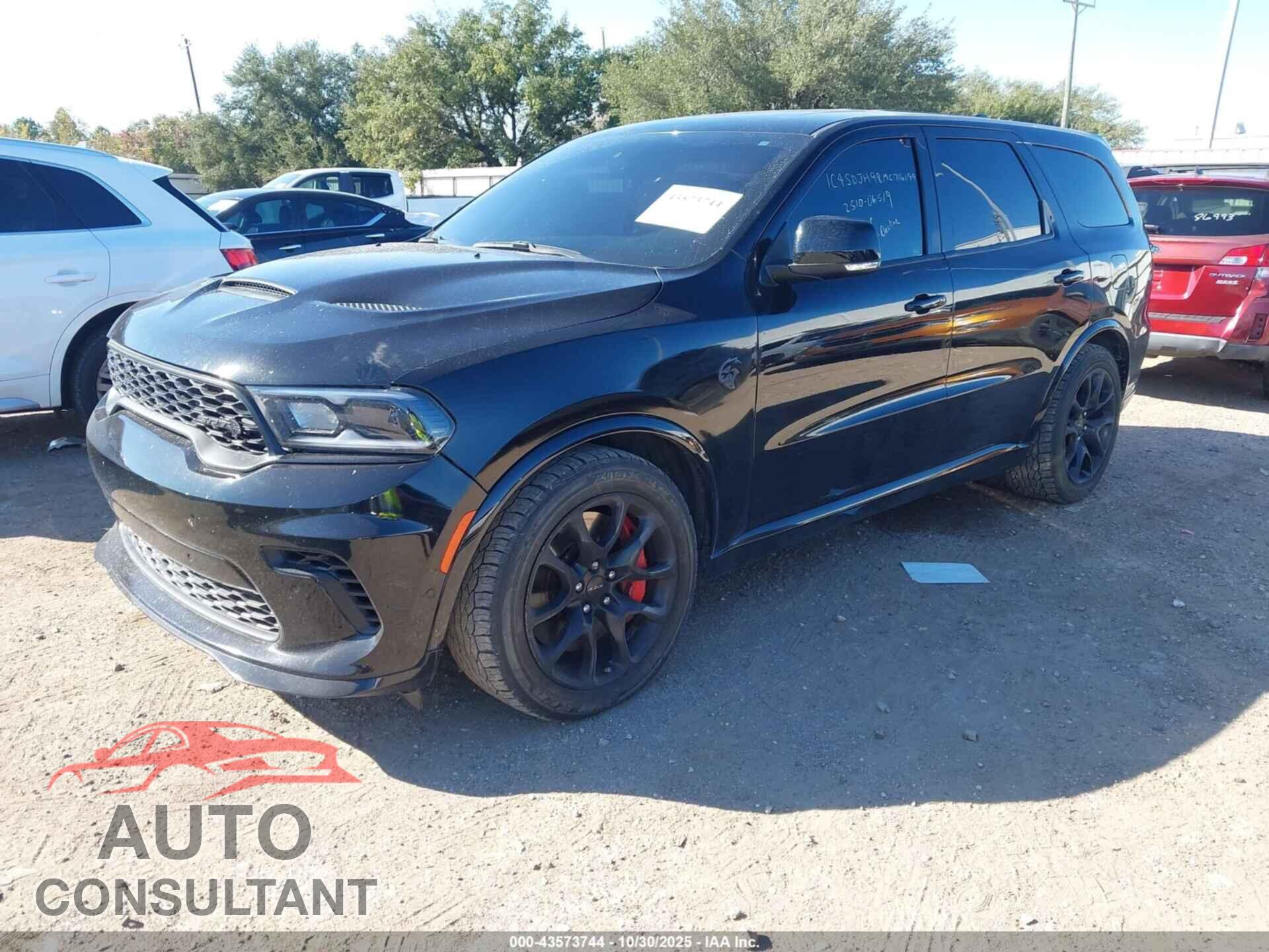 DODGE DURANGO 2021 - 1C4SDJH98MC716199