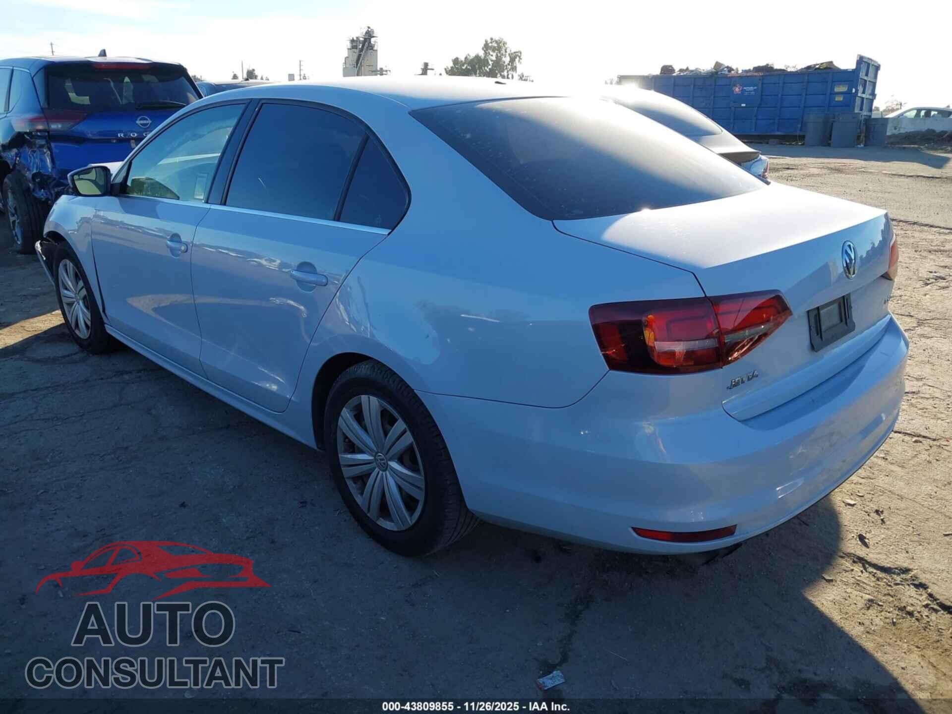 VOLKSWAGEN JETTA 2017 - 3VW2B7AJ5HM325400