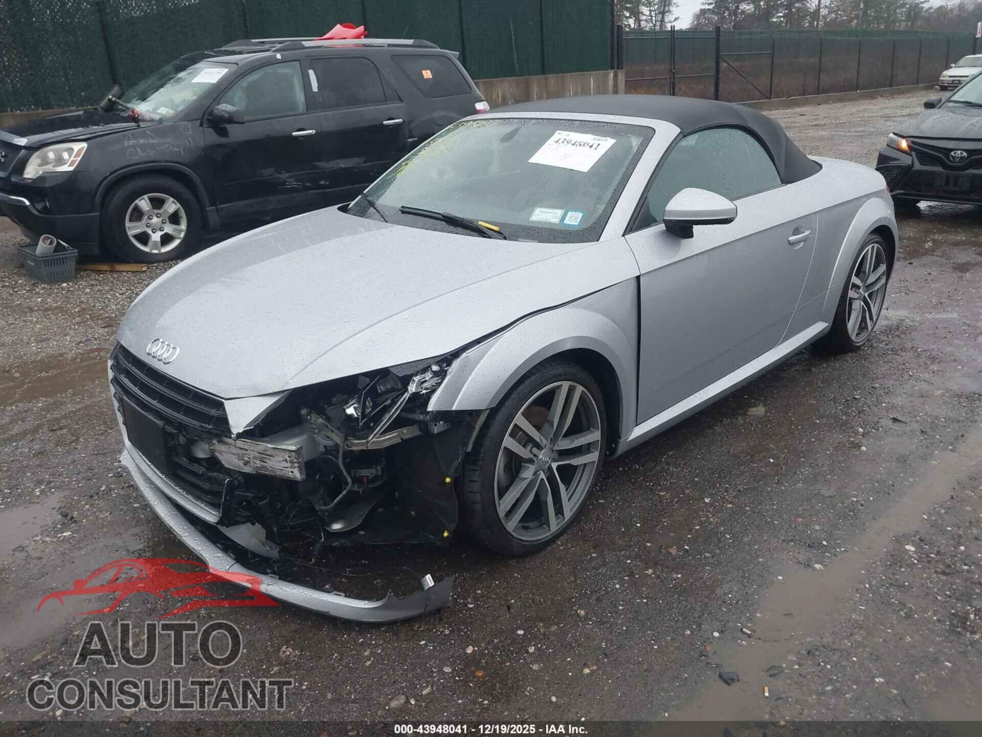 AUDI TT 2017 - TRUT5CFVXH1003373