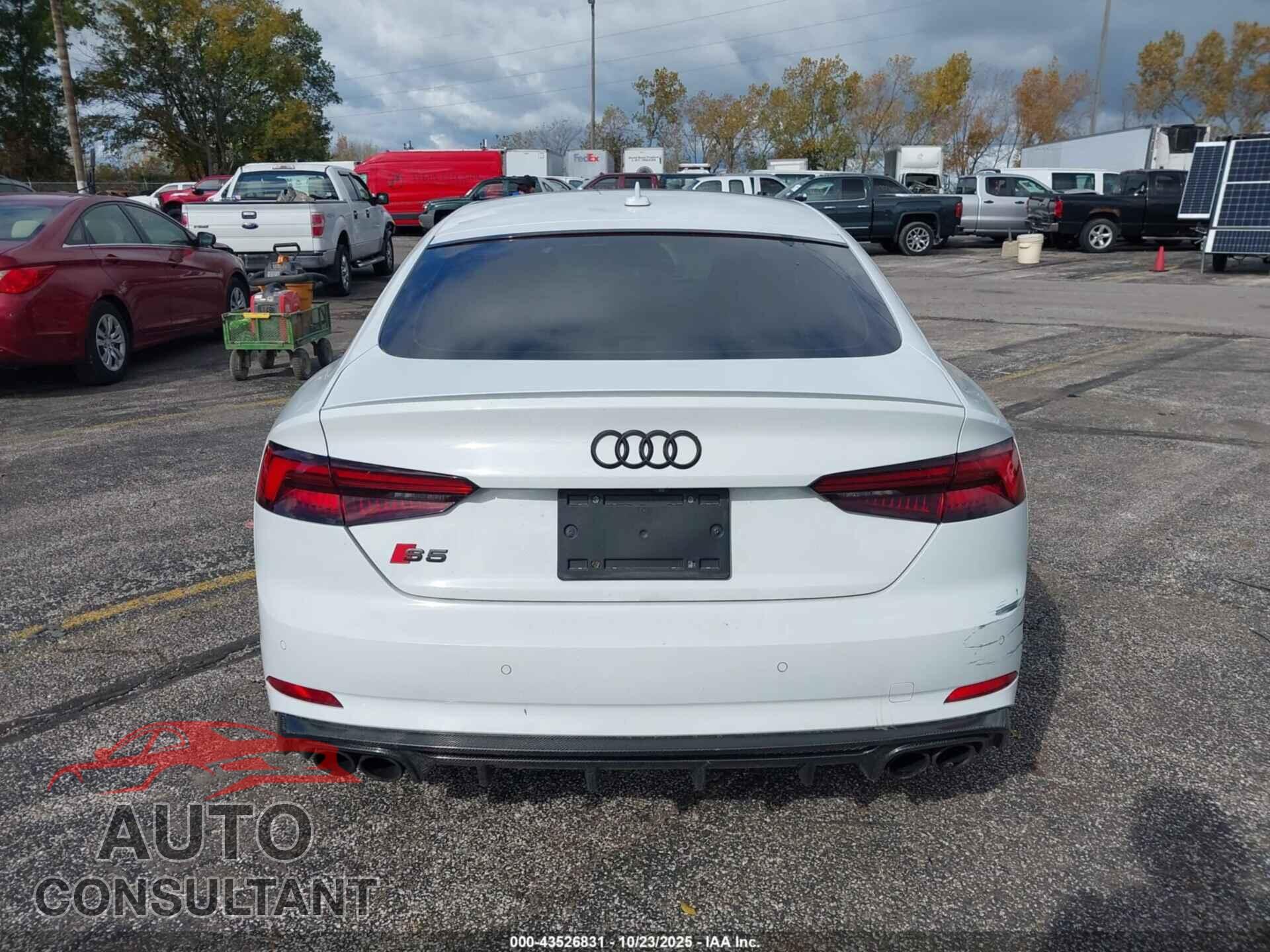 AUDI S5 2018 - WAUB4CF55JA075559