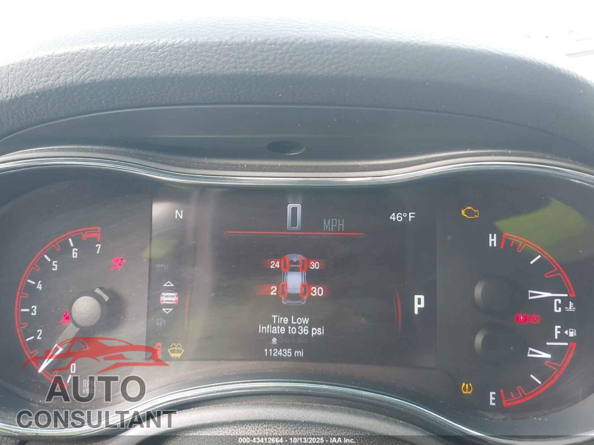DODGE DURANGO 2015 - 1C4RDJDG5FC857799
