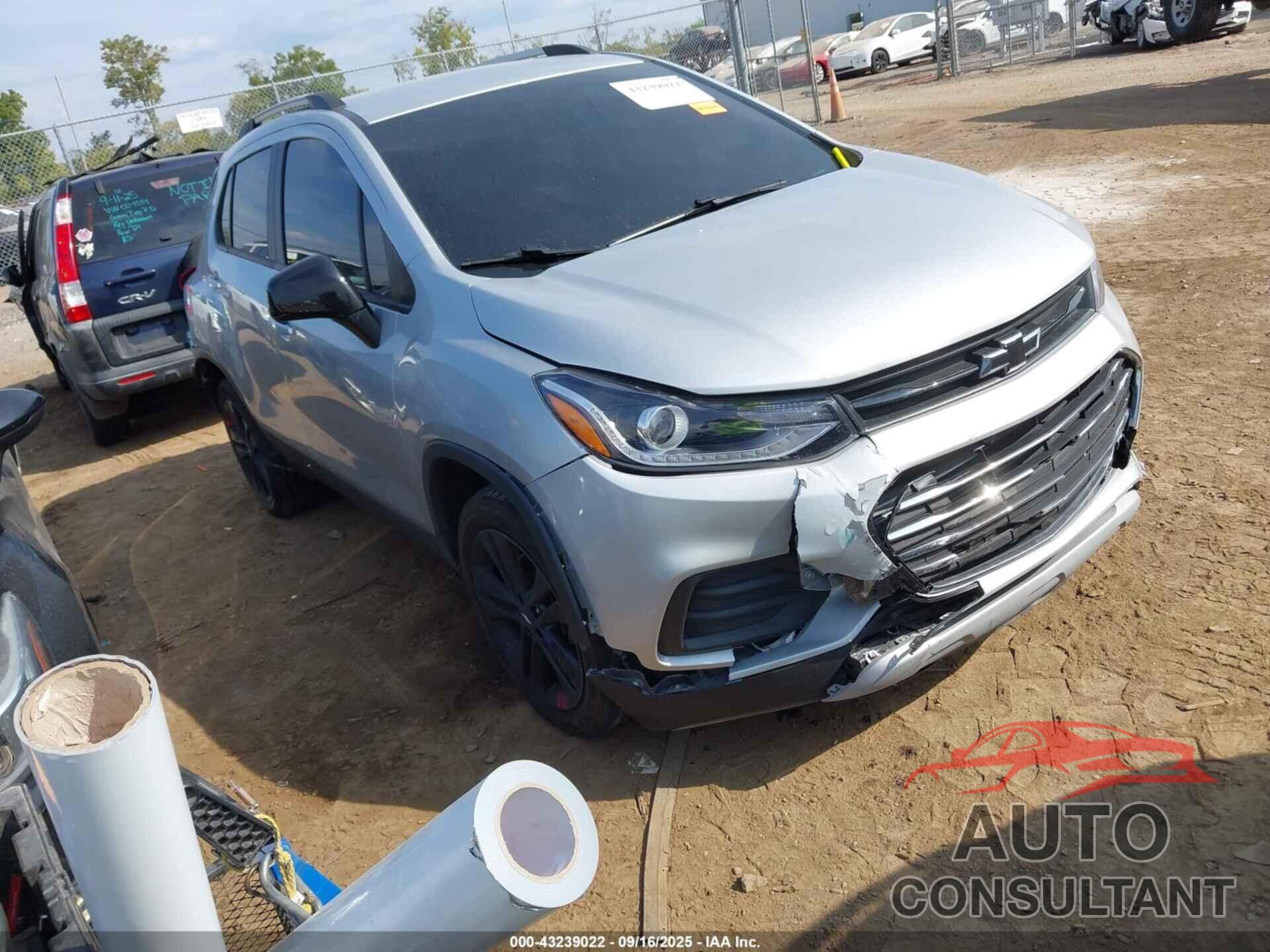CHEVROLET TRAX 2022 - KL7CJPSM2NB543734