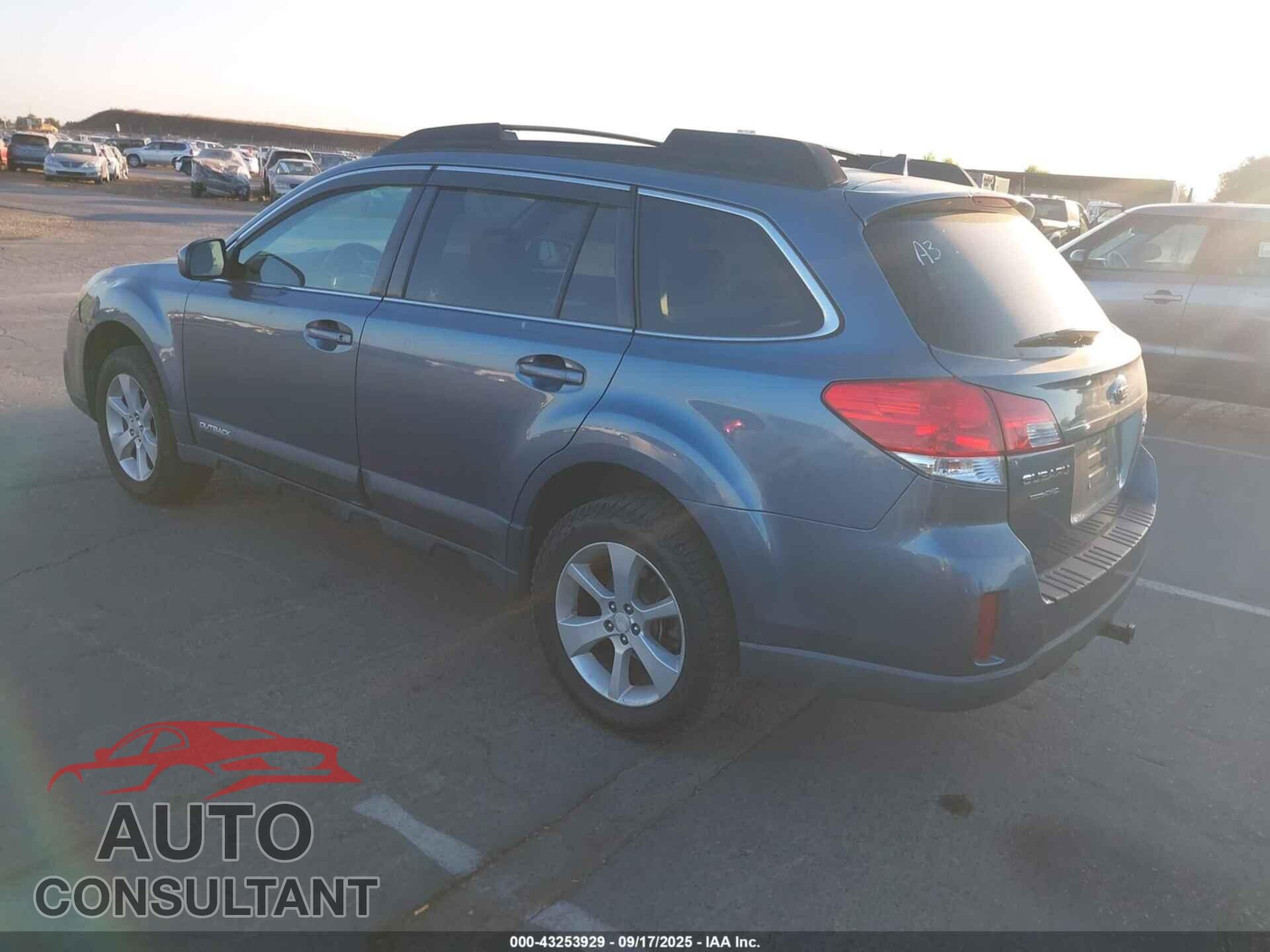 SUBARU OUTBACK 2014 - 4S4BRBCC0E3229845