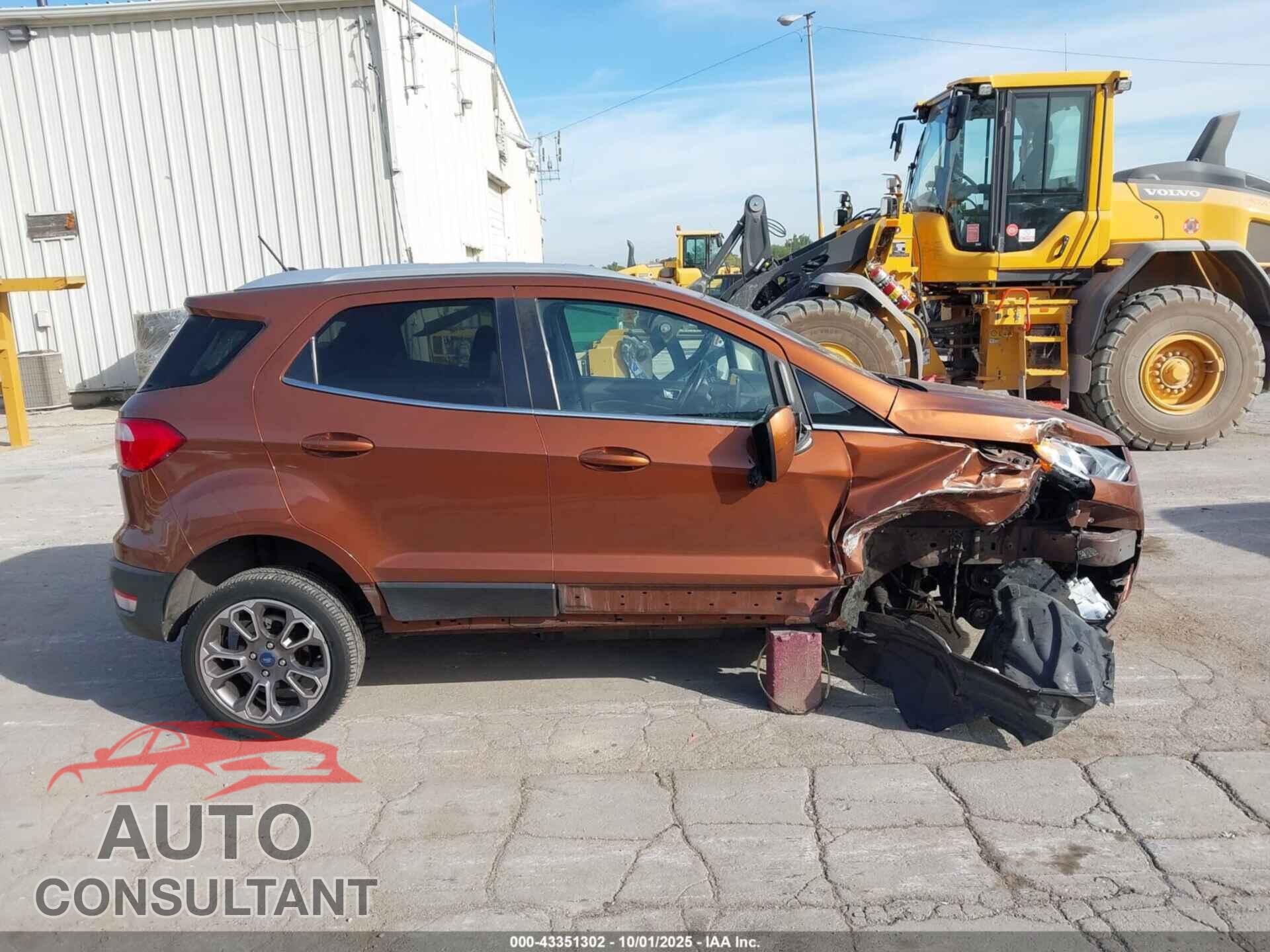 FORD ECOSPORT 2020 - MAJ6S3KL2LC350137