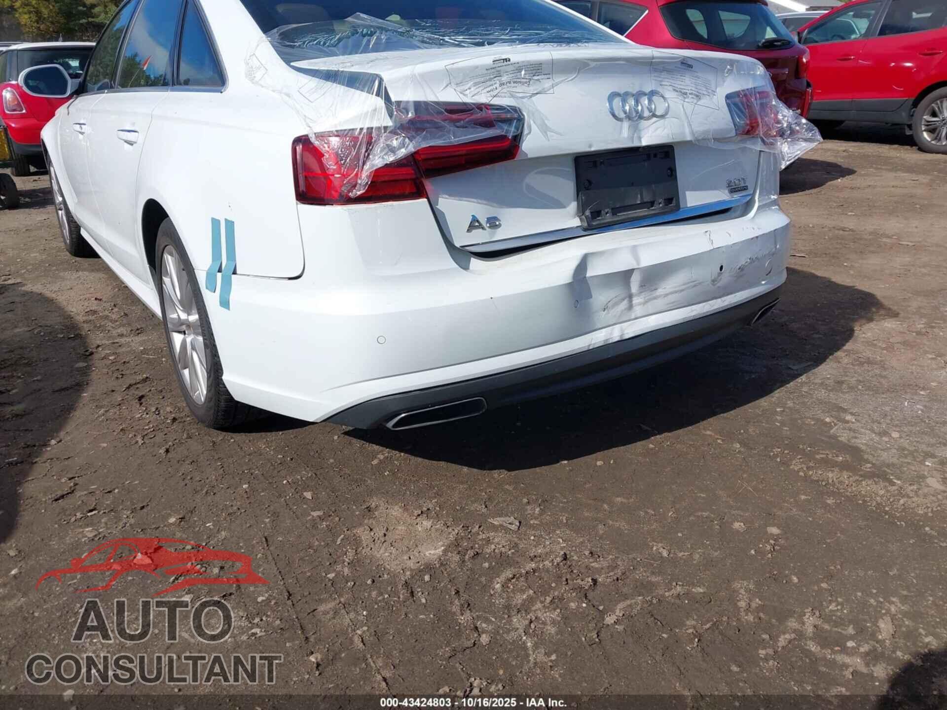 AUDI A6 2016 - WAUGFAFC3GN087388