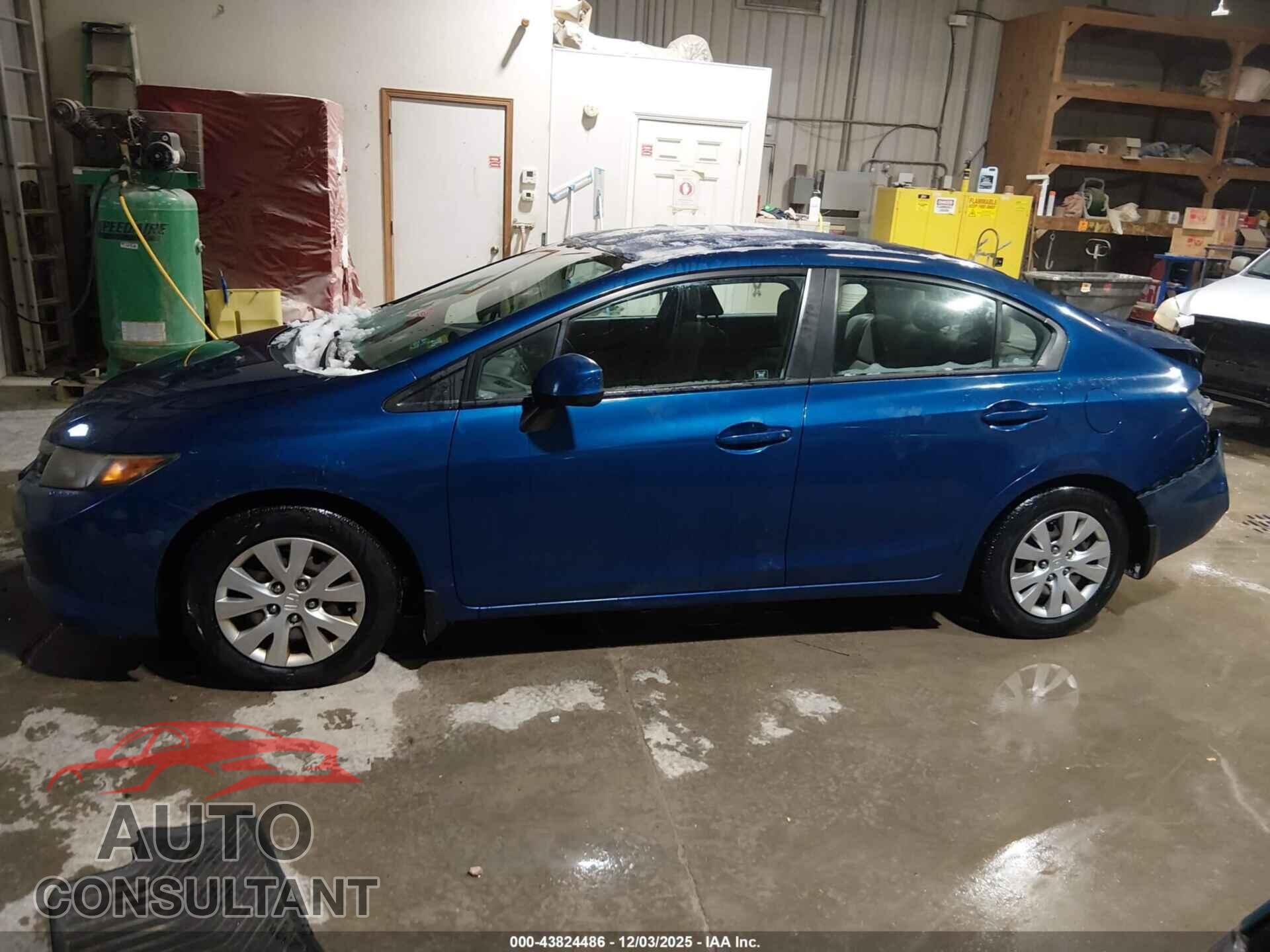 HONDA CIVIC 2012 - 19XFB2F54CE042170