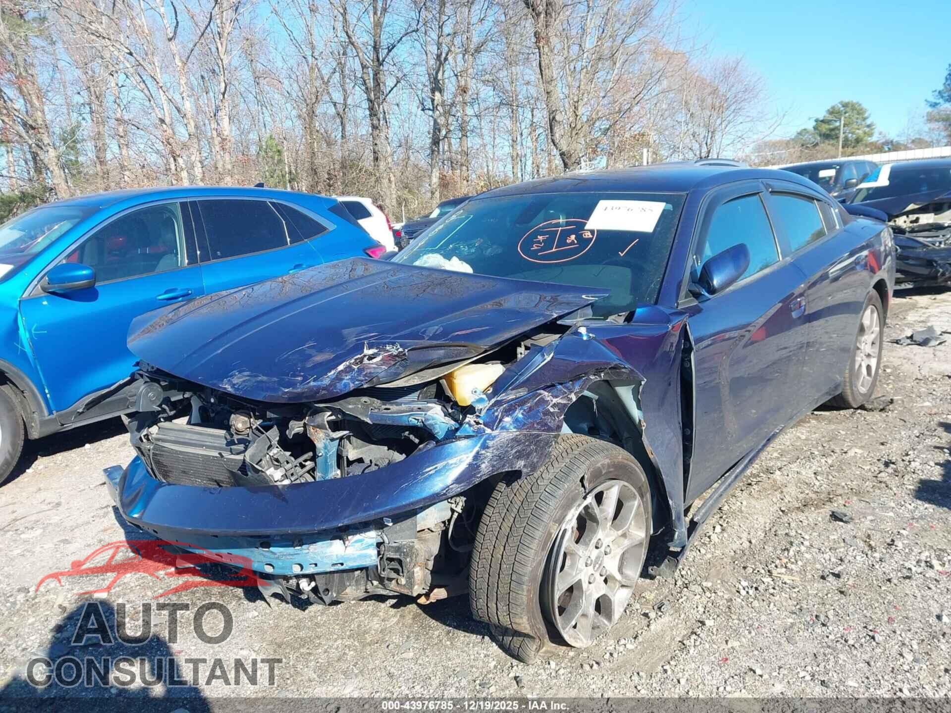 DODGE CHARGER 2015 - 2C3CDXFGXFH748844