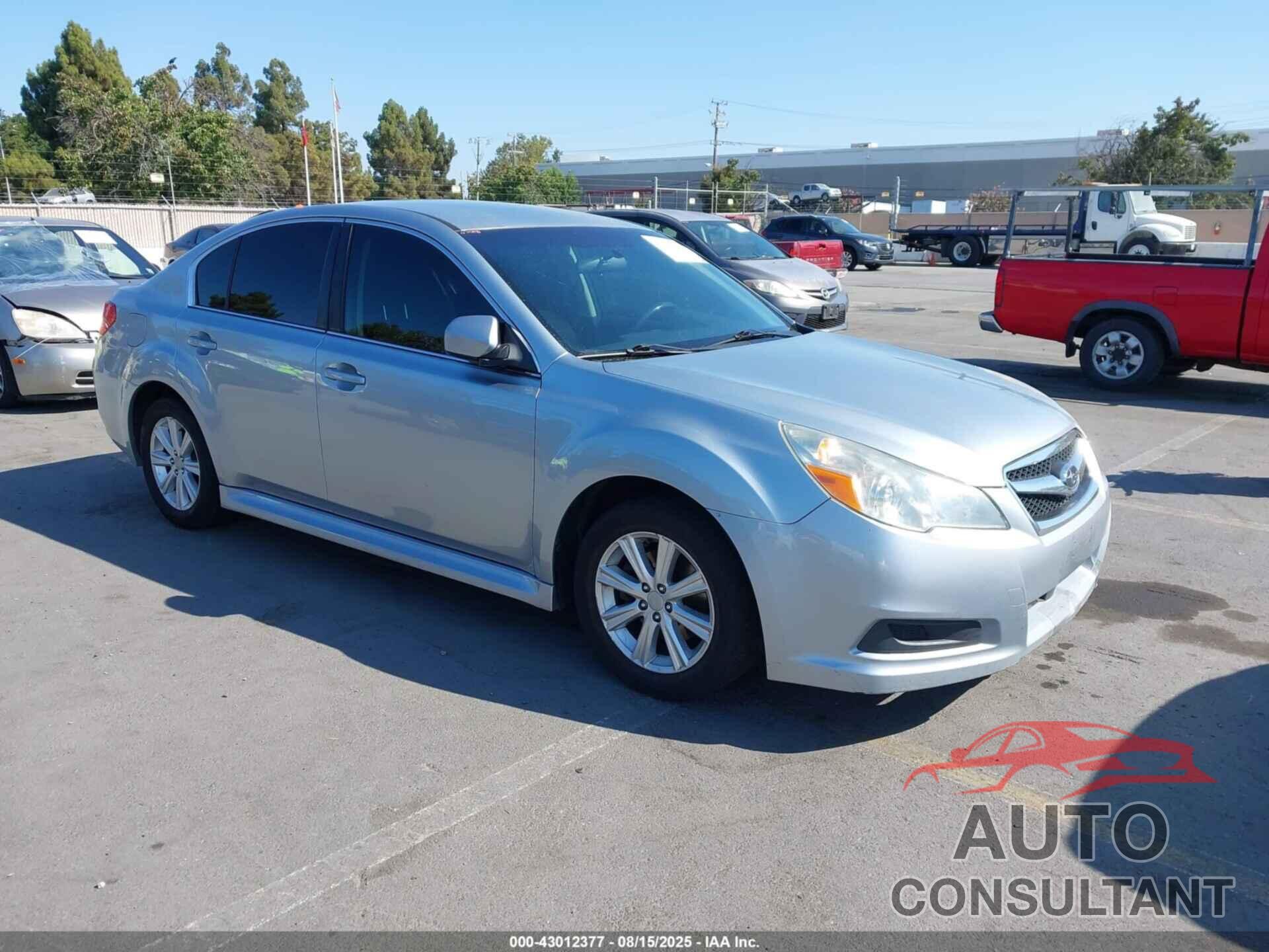 SUBARU LEGACY 2012 - 4S3BMBC67C3018586