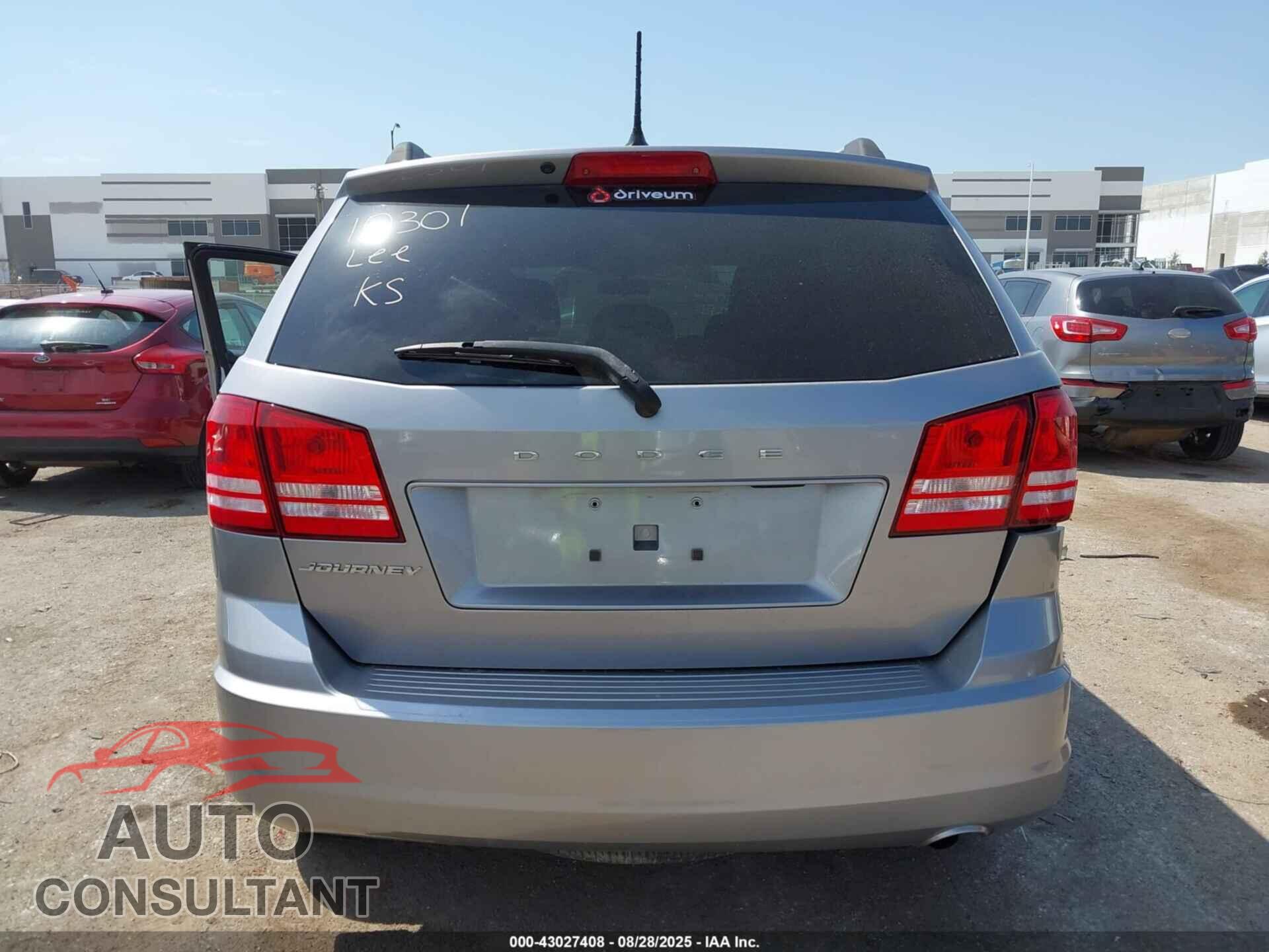 DODGE JOURNEY 2017 - 3C4PDCAB6HT606552