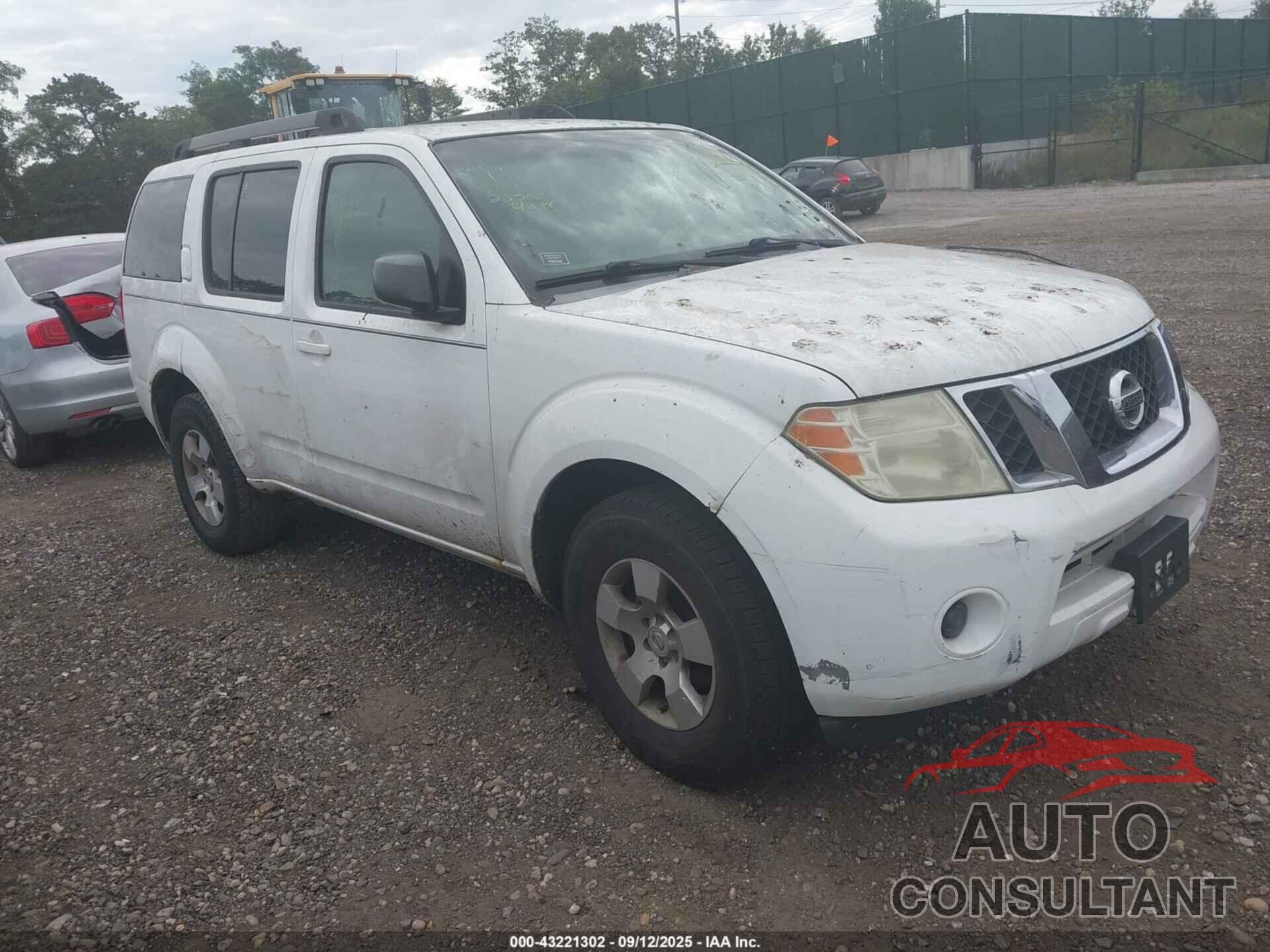 NISSAN PATHFINDER 2009 - 5N1AR18B69C603970
