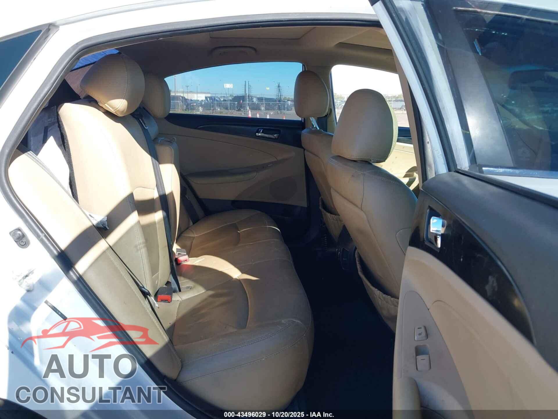 HYUNDAI SONATA 2012 - 5NPEC4ABXCH489325