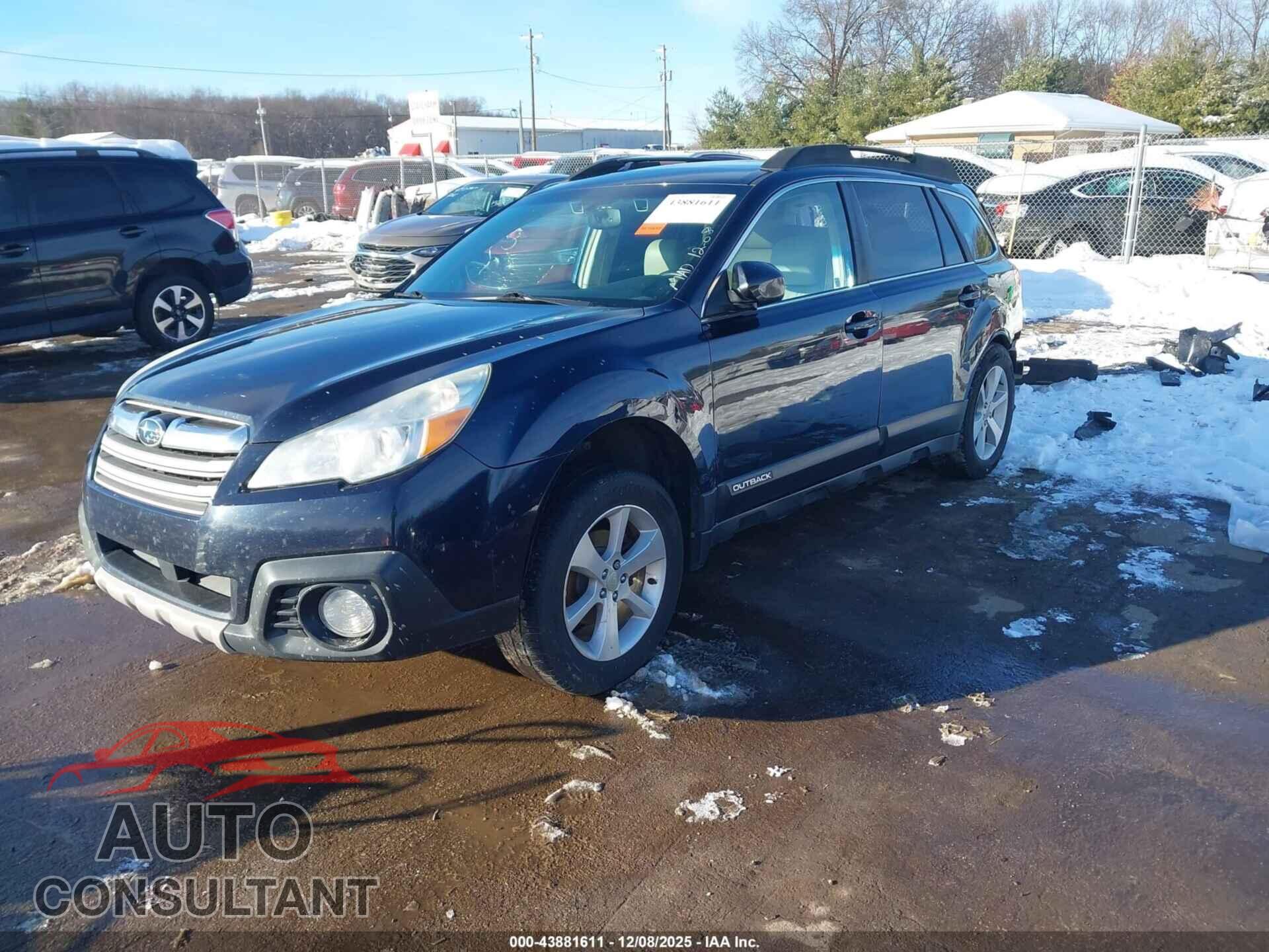 SUBARU OUTBACK 2013 - 4S4BRCPC4D3307008