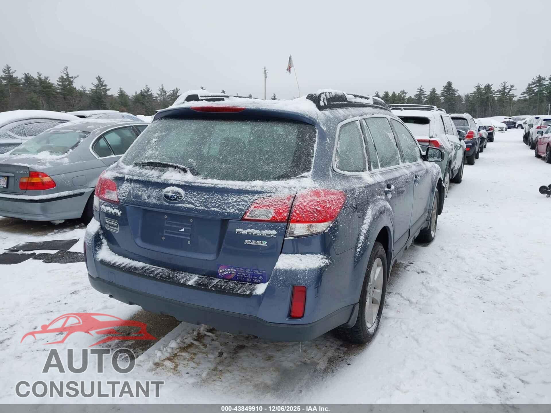 SUBARU OUTBACK 2014 - 4S4BRBAC7E3280505