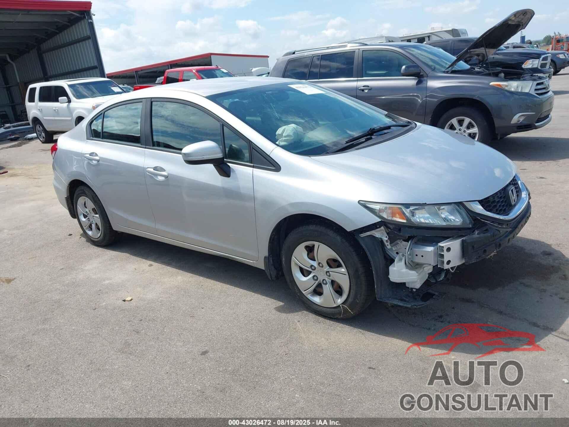 HONDA CIVIC 2015 - 19XFB2F53FE102282