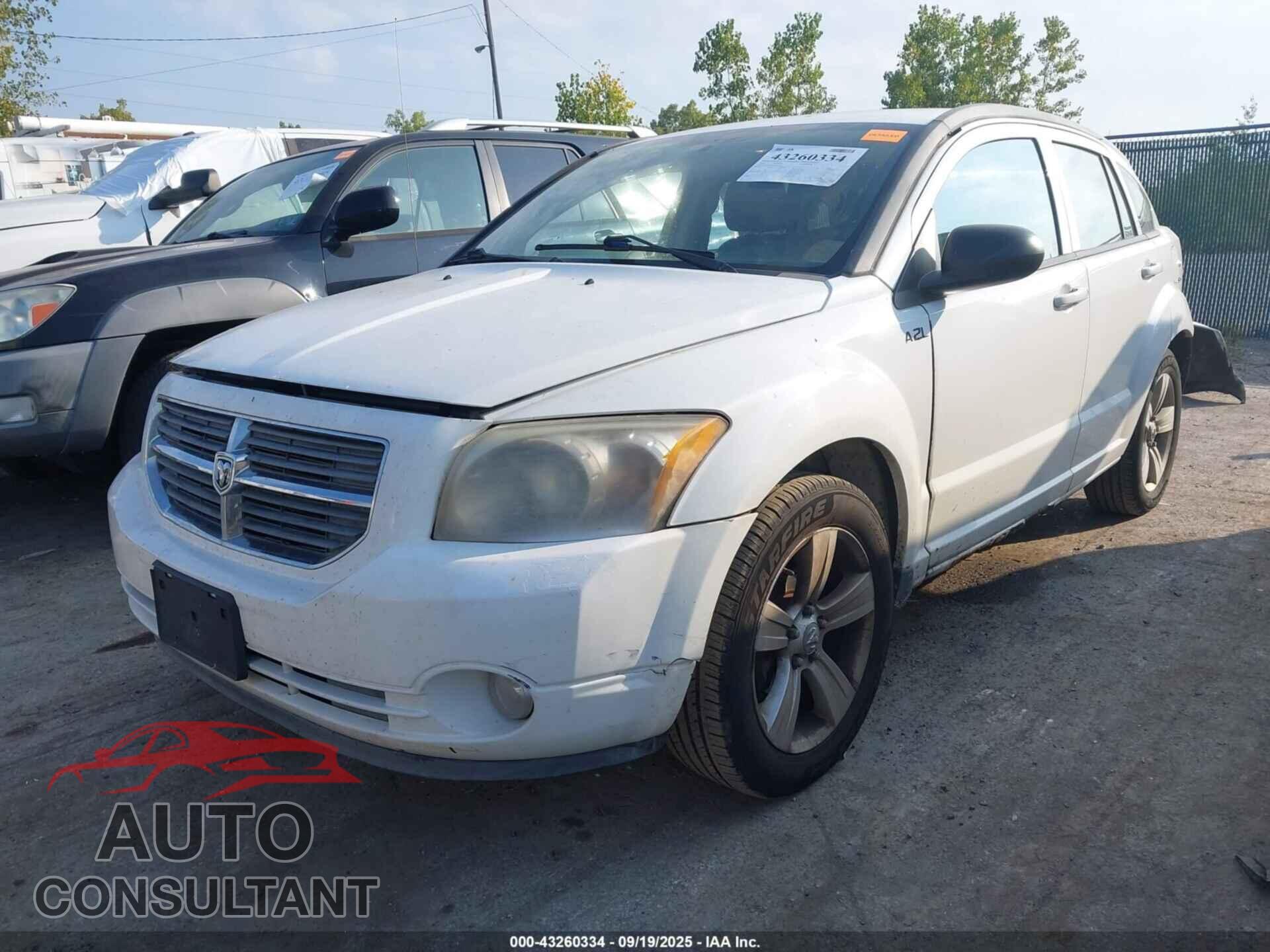 DODGE CALIBER 2011 - 1B3CB3HA0BD242404