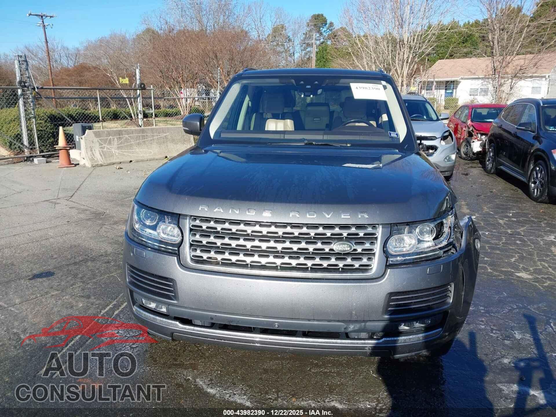 LAND ROVER RANGE ROVER 2017 - SALGS2FK7HA363715