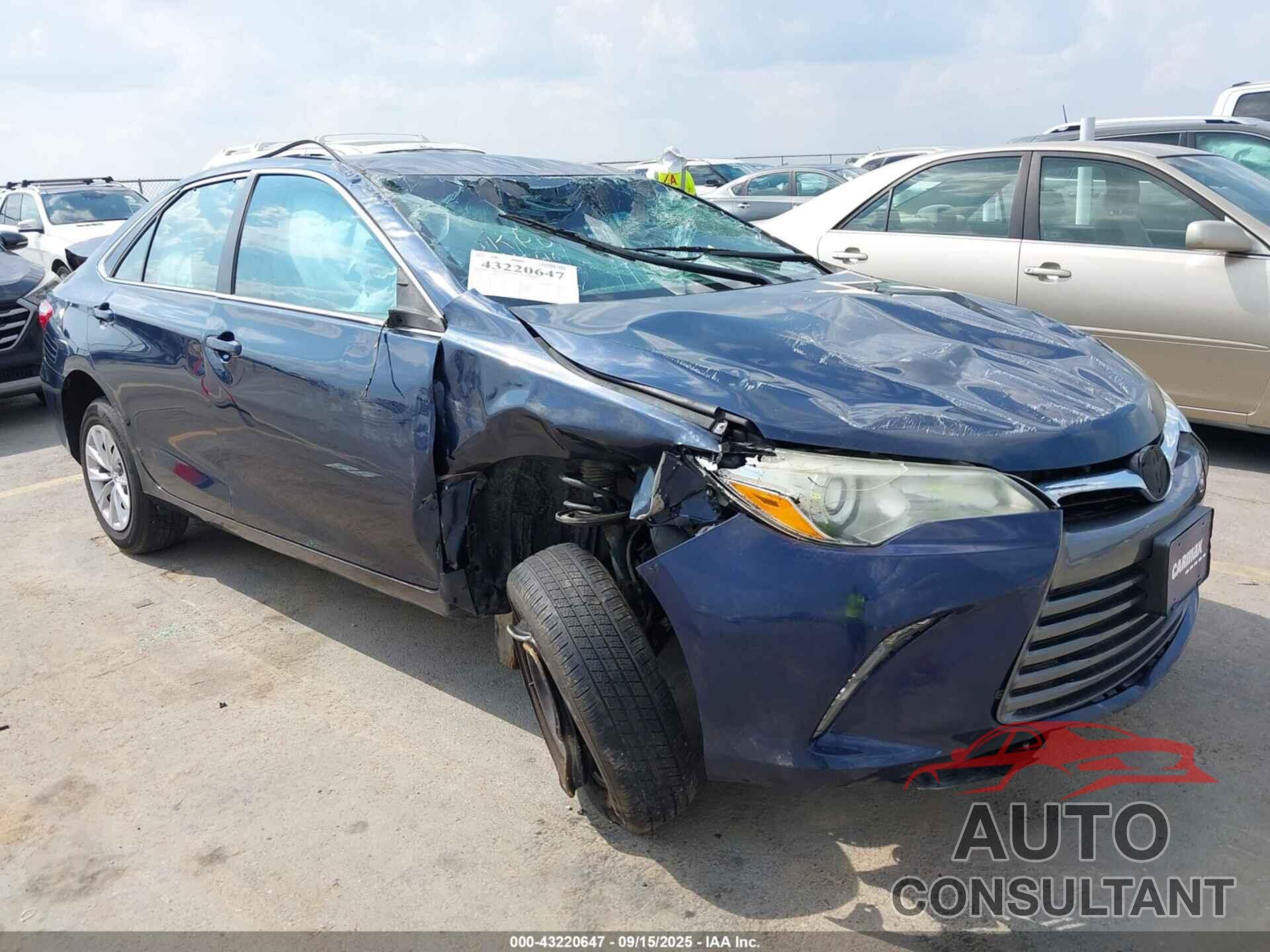 TOYOTA CAMRY 2015 - 4T1BF1FK9FU948996