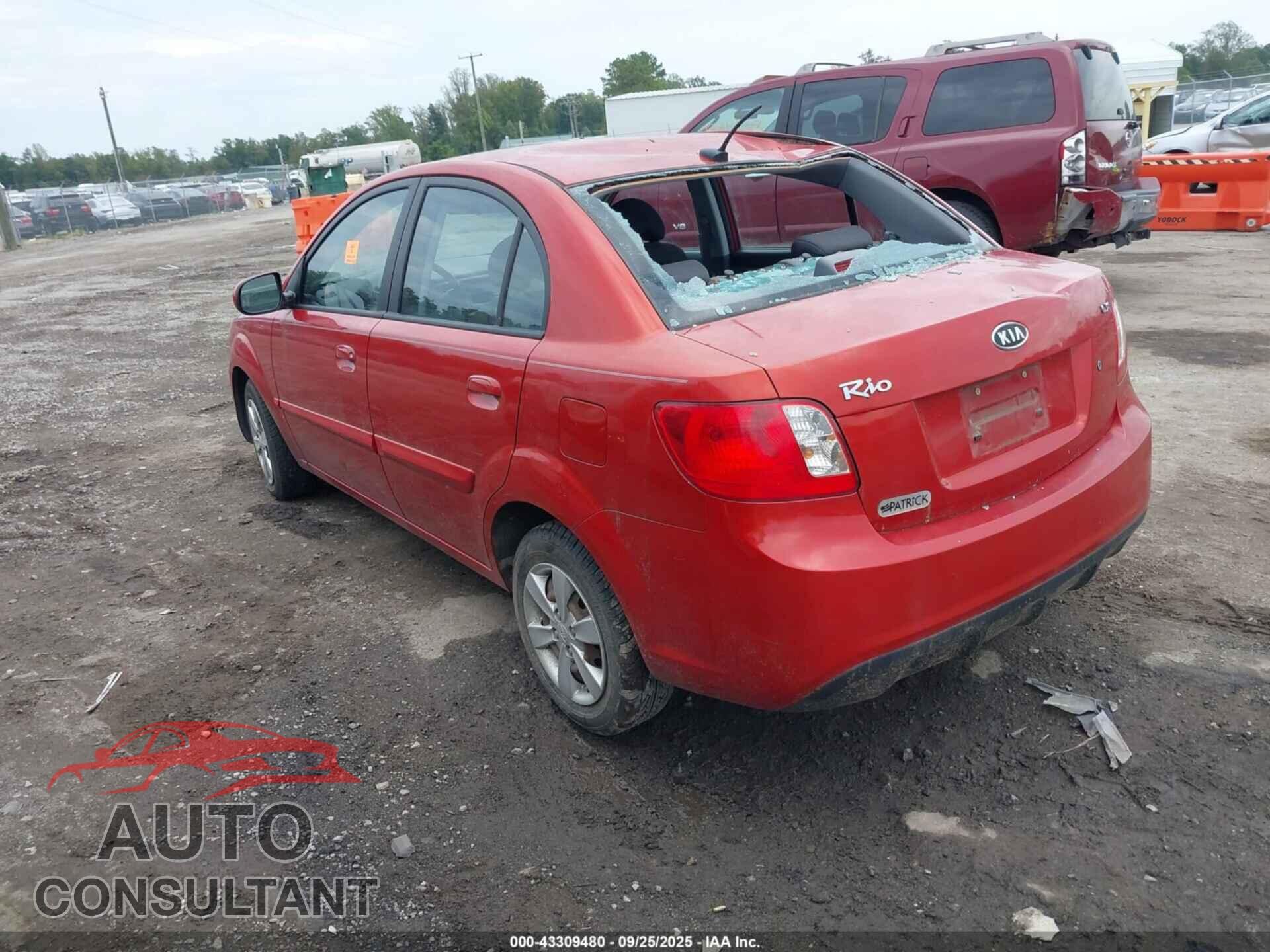 KIA RIO 2010 - KNADH4A35A6665417