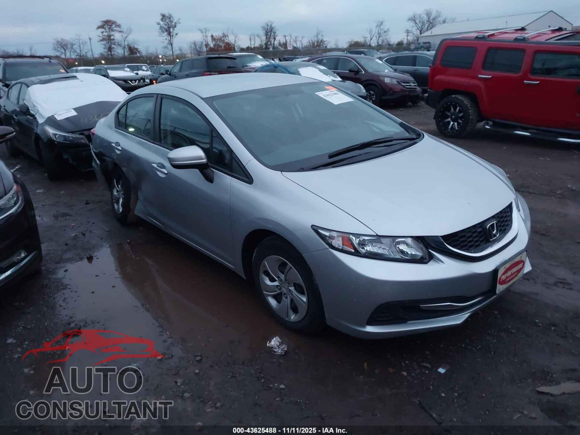 HONDA CIVIC 2014 - 2HGFB2F54EH554097