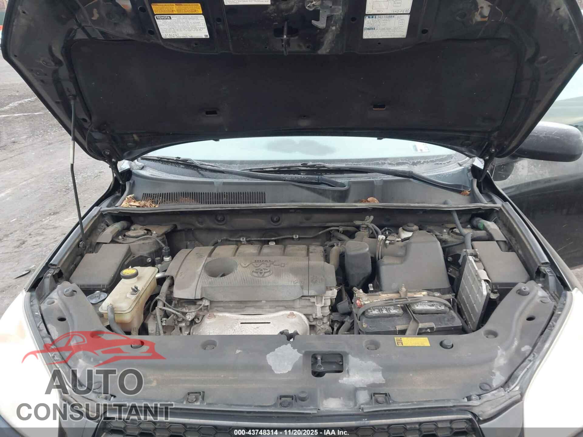 TOYOTA RAV4 2012 - 2T3BF4DV4CW267730