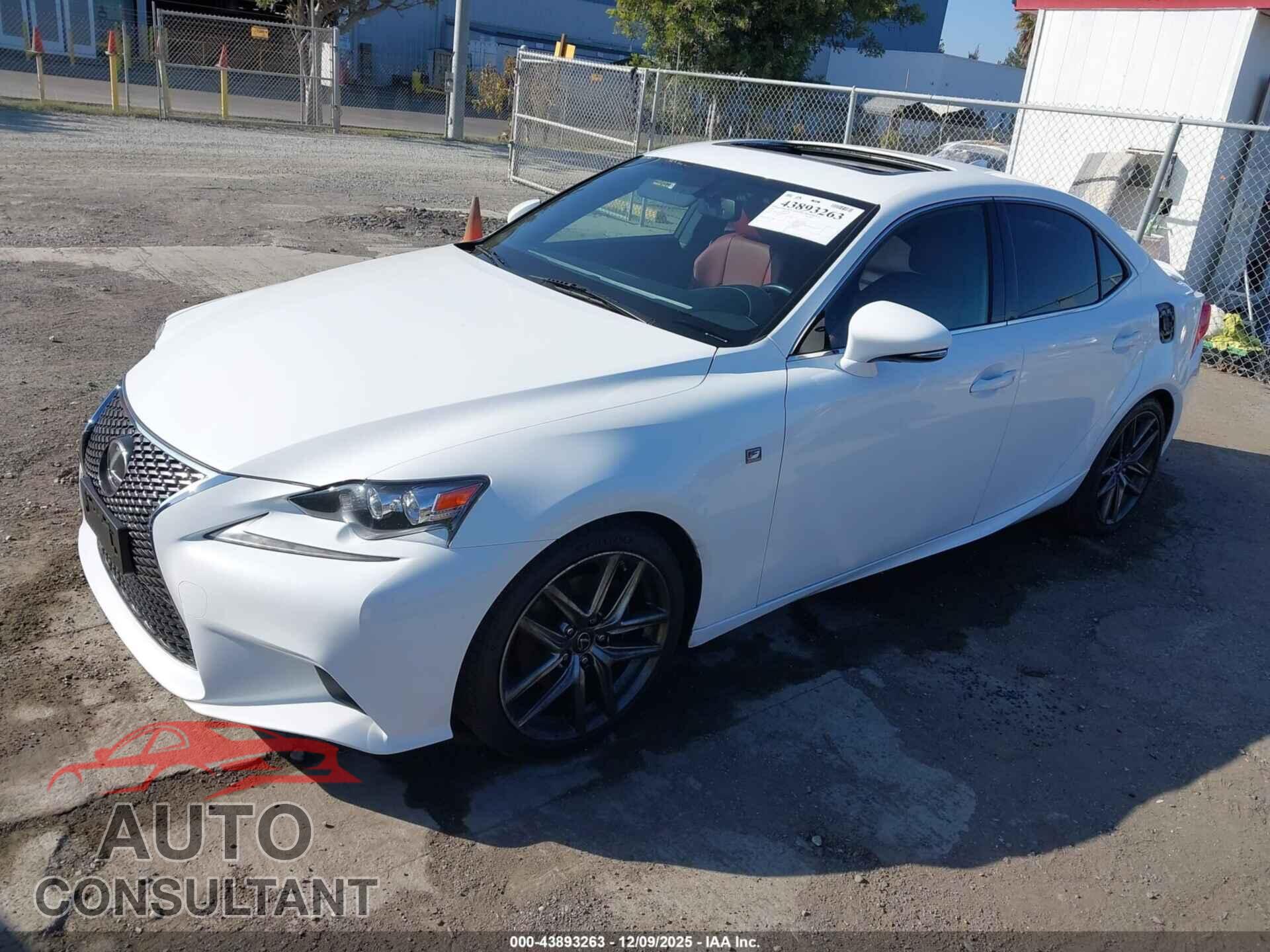 LEXUS IS 250 2015 - JTHBF1D25F5060262