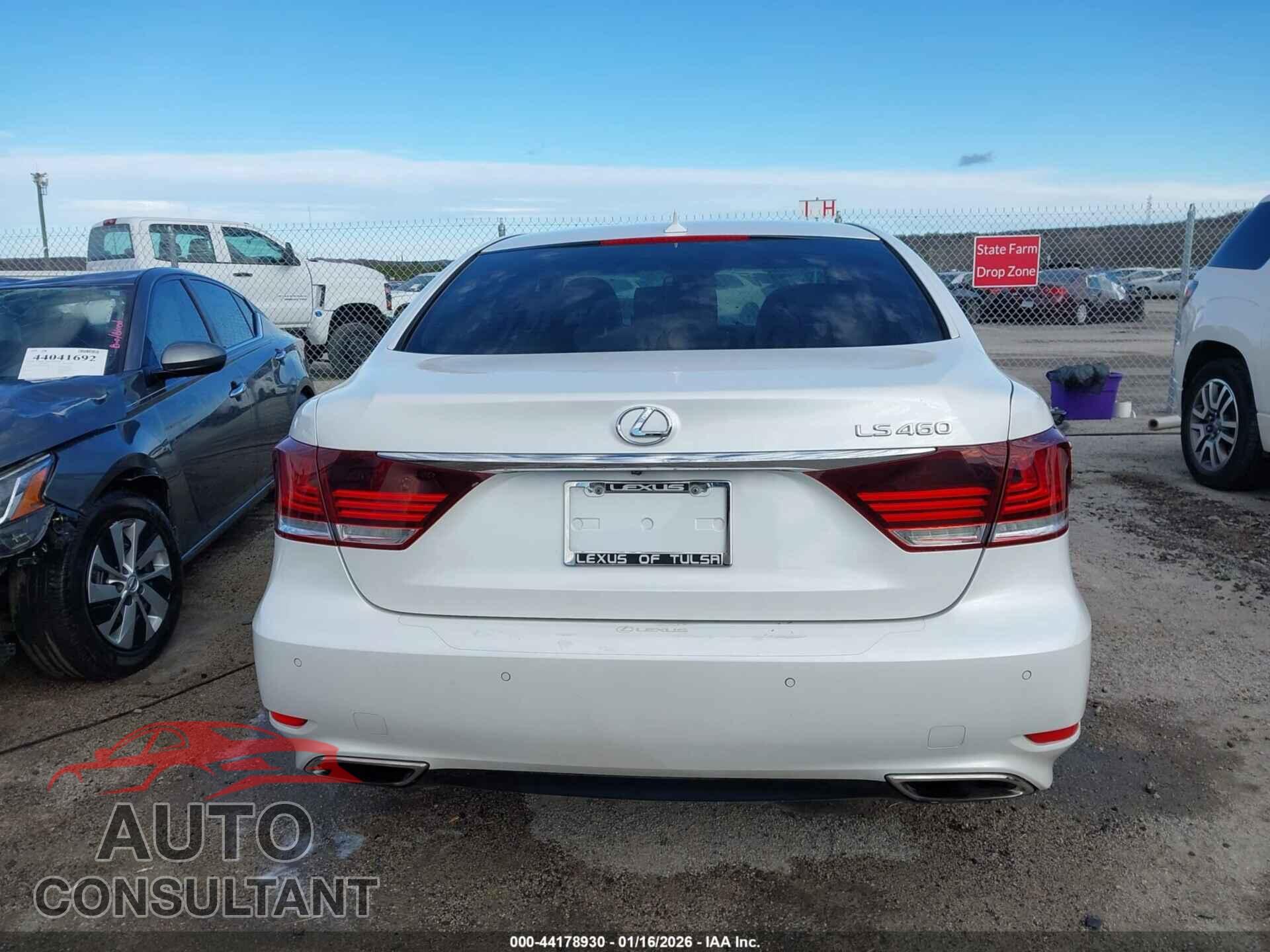 LEXUS LS 460 2013 - JTHBL5EF5D5121978