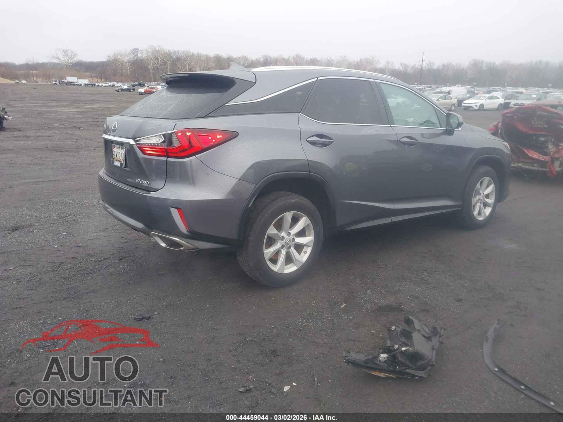 LEXUS RX 350 2017 - 2T2BZMCA4HC056501
