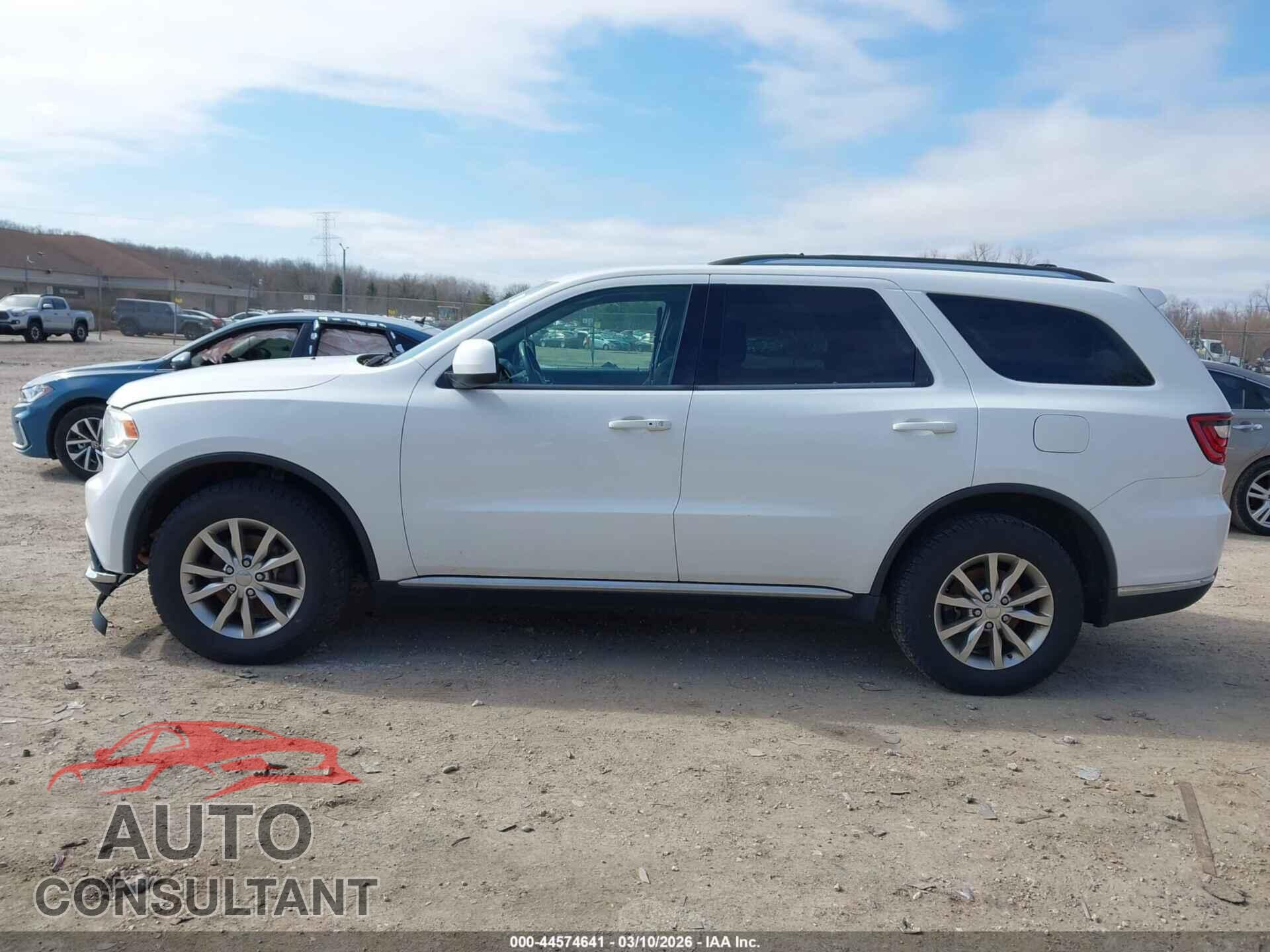 DODGE DURANGO 2017 - 1C4RDJAG9HC937775
