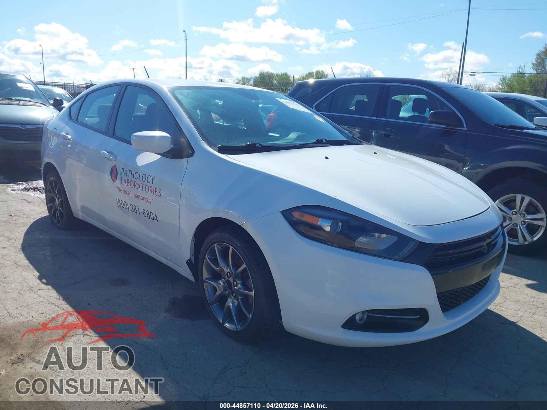 DODGE DART 2016 - 1C3CDFFA3GD791359