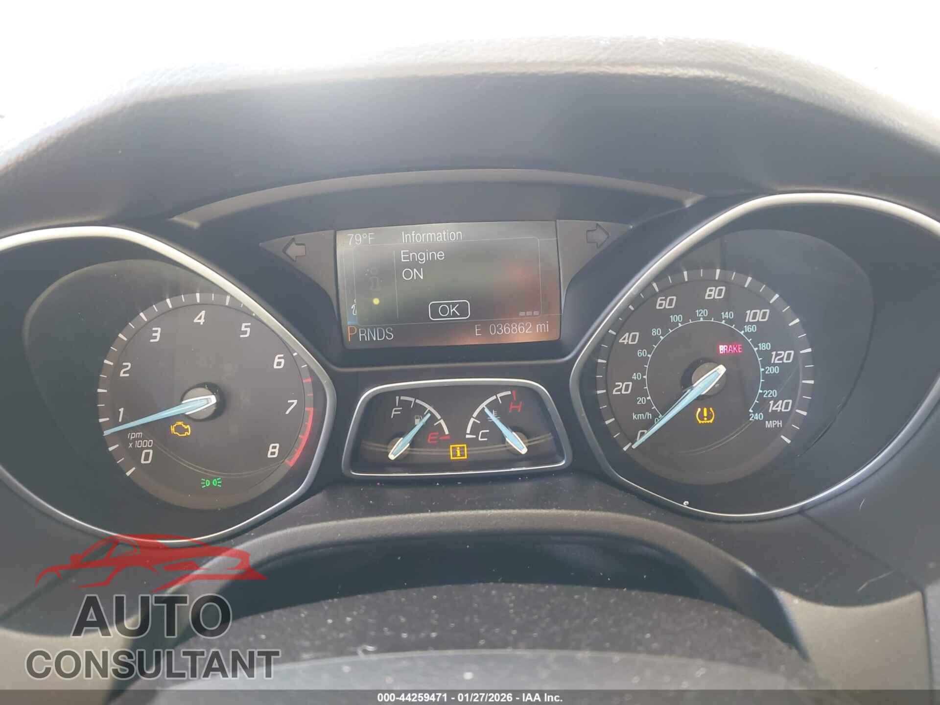 FORD FOCUS 2014 - 1FADP3N20EL463437