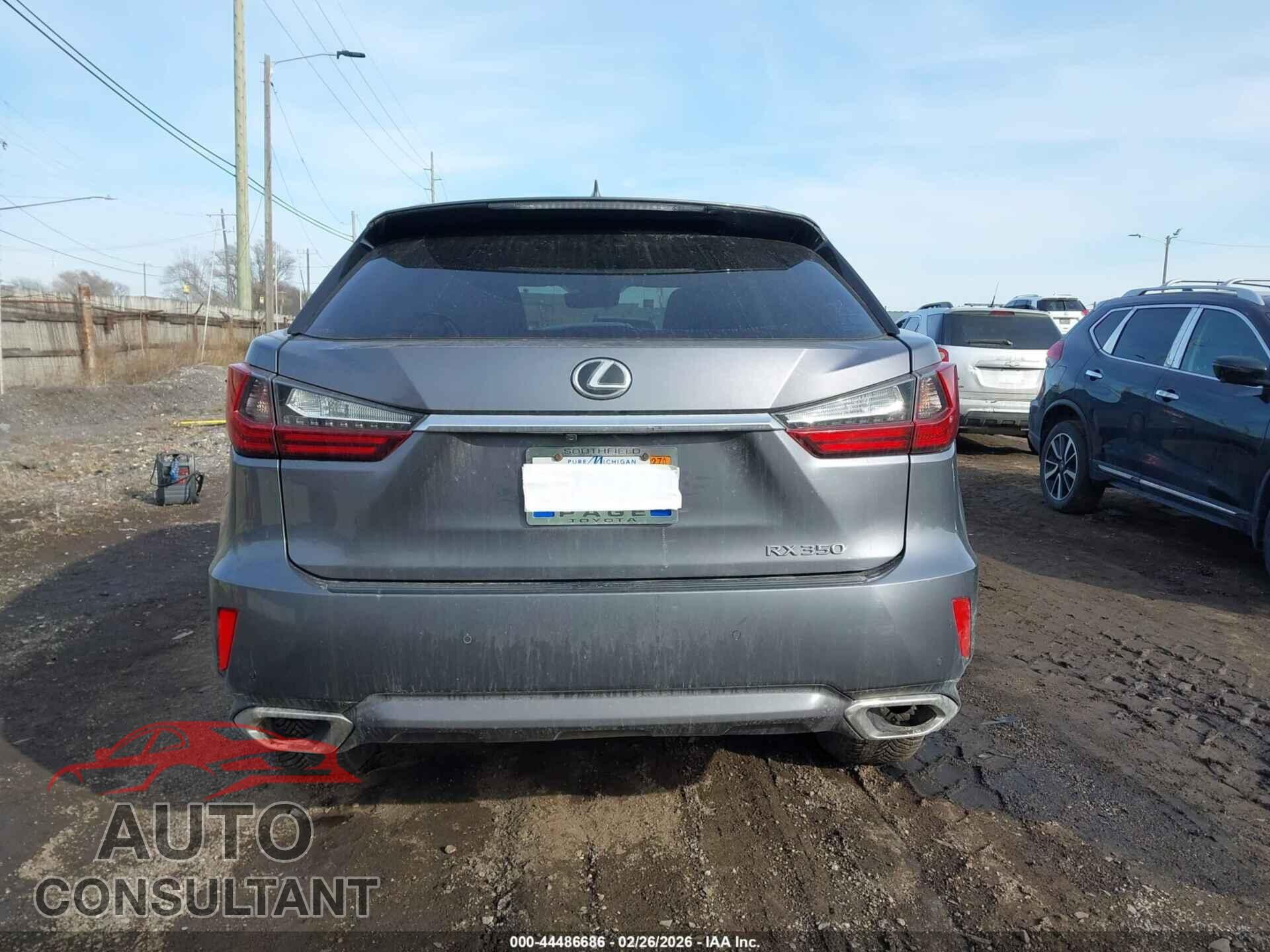LEXUS RX 350 2017 - 2T2BZMCA1HC059100