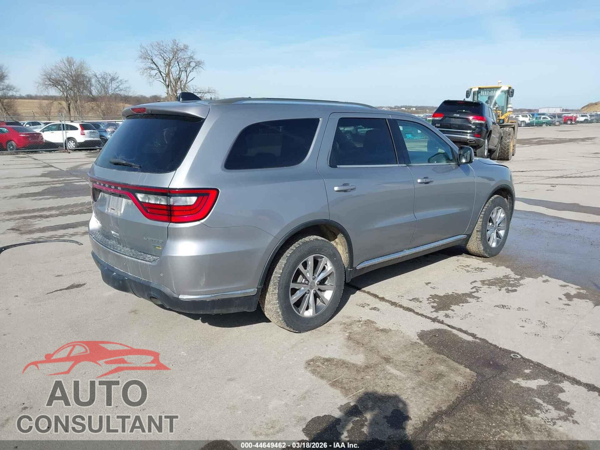 DODGE DURANGO 2015 - 1C4RDJDG5FC185825