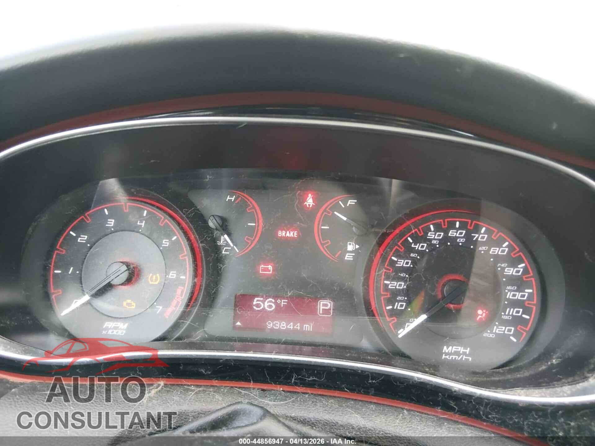 DODGE DART 2014 - 1C3CDFBB2ED903872