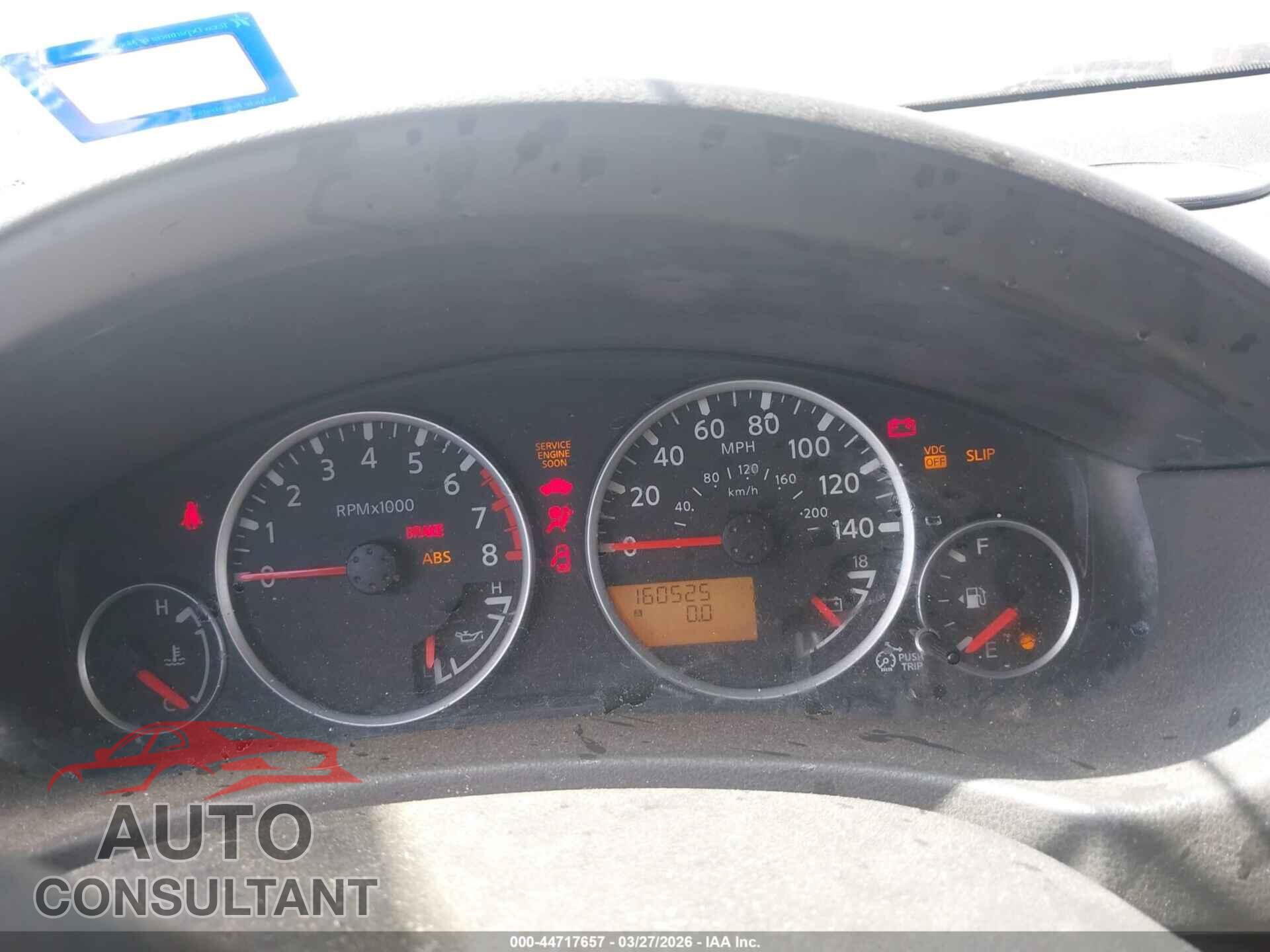 NISSAN PATHFINDER 2011 - 5N1AR1NN7BC618059