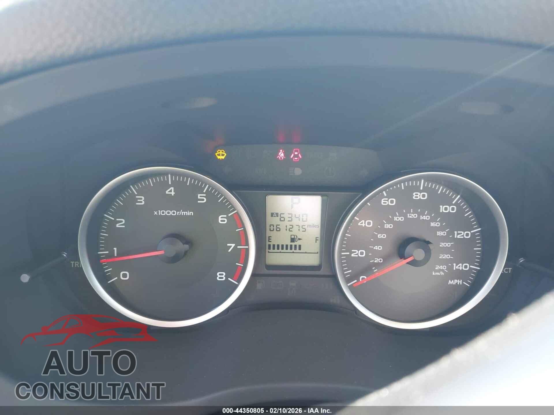 SUBARU FORESTER 2015 - JF2SJABC8FH450770