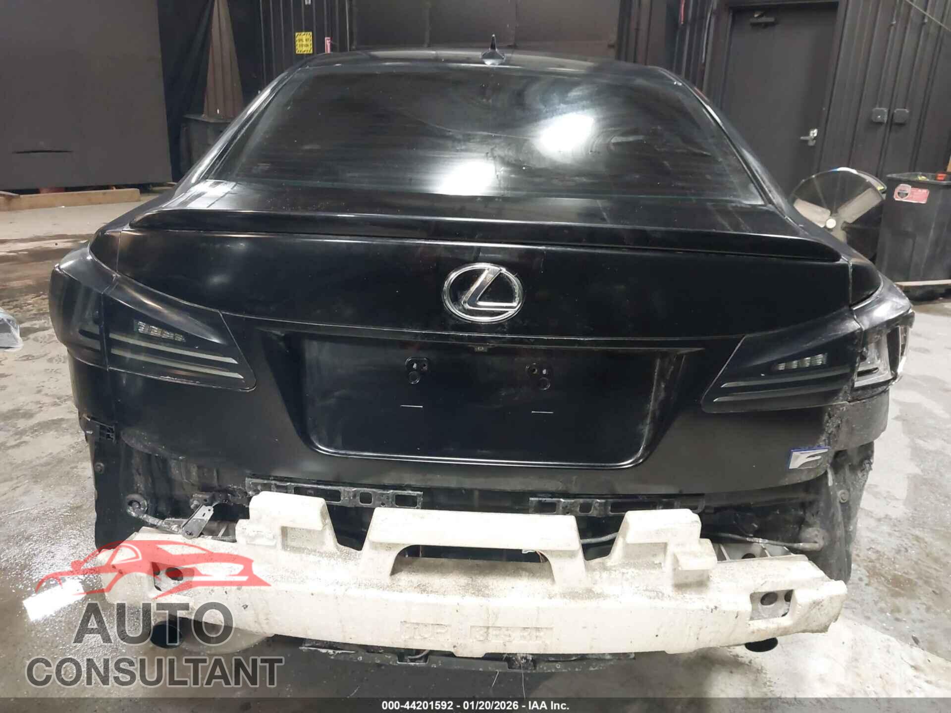 LEXUS IS F 2011 - JTHBP5C29B5009489
