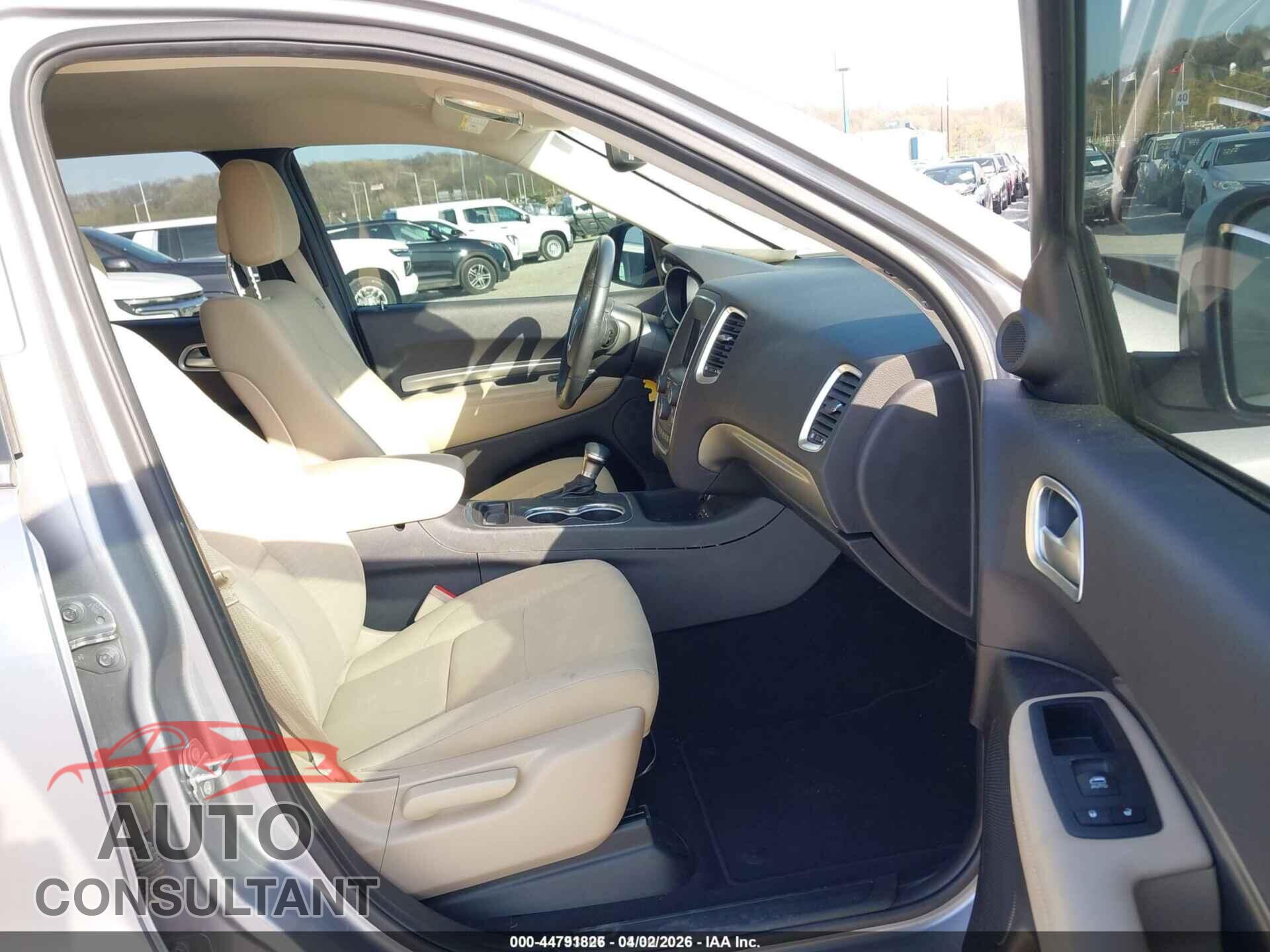 DODGE DURANGO 2019 - 1C4RDJAG2KC744410
