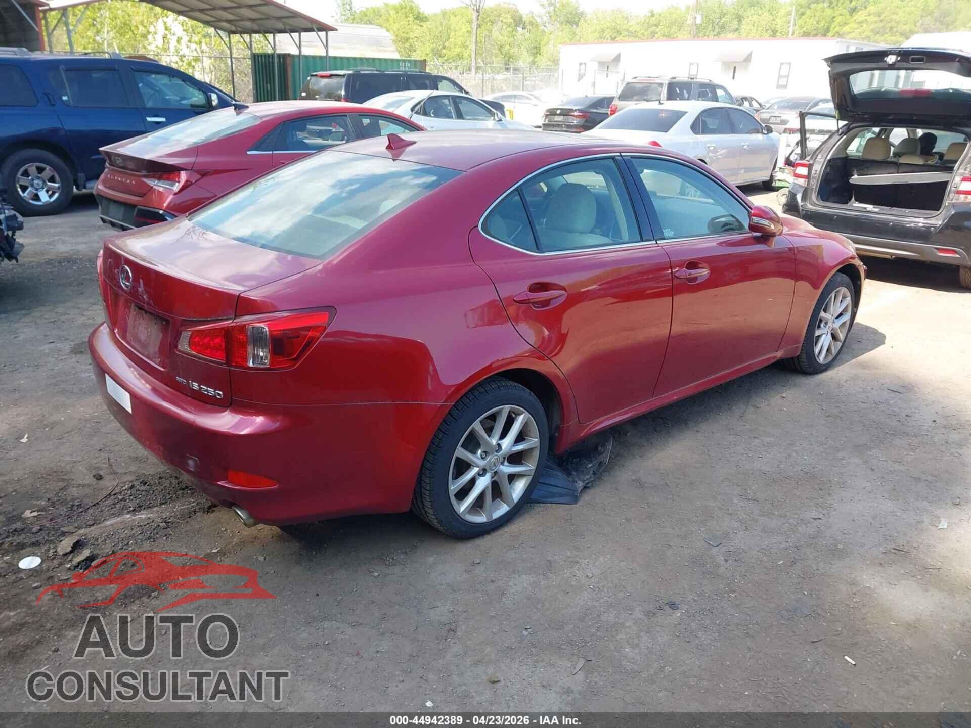 LEXUS IS 250 2013 - JTHCF5C23D5063901