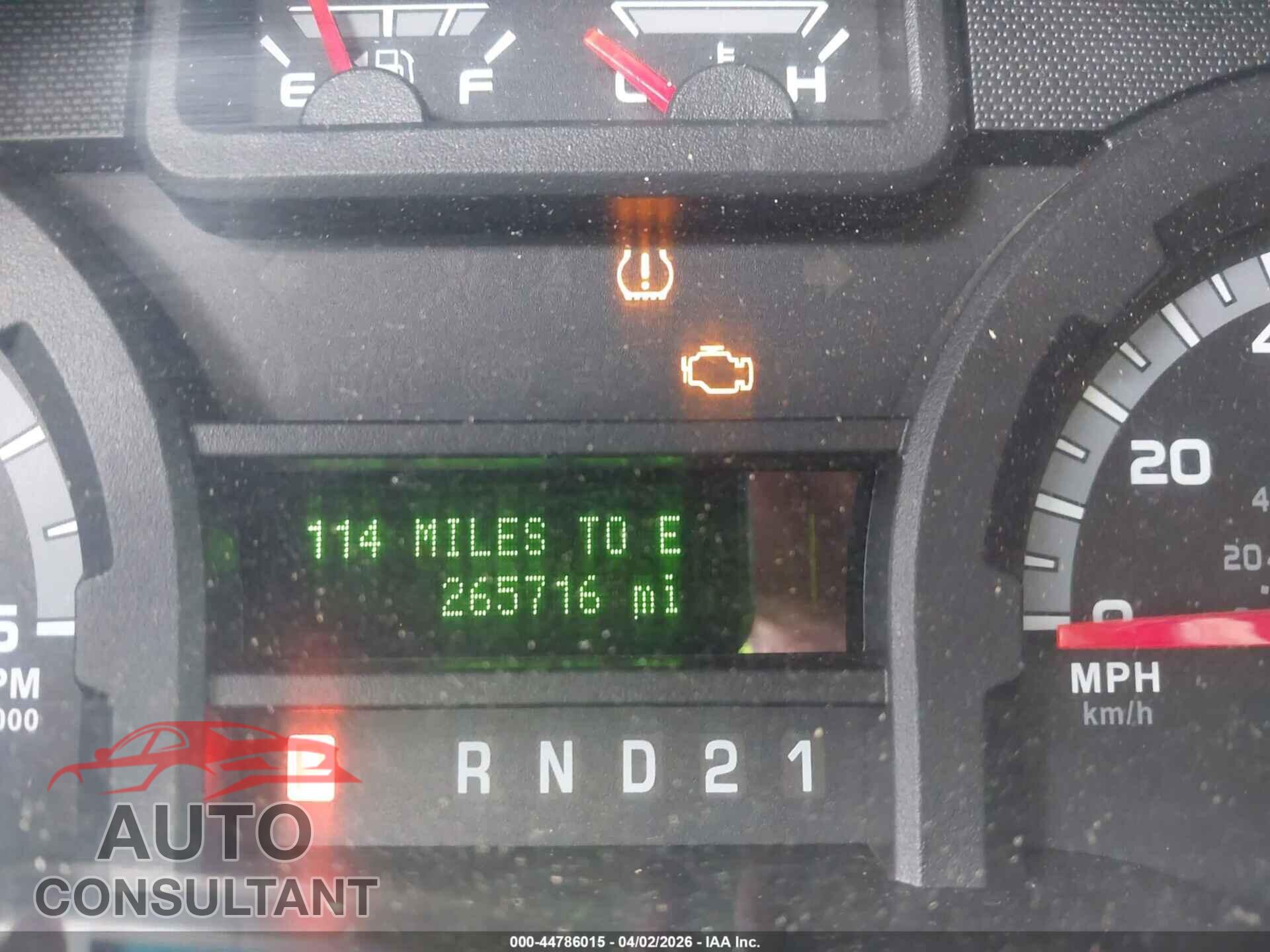FORD E-350 SUPER DUTY 2011 - 1FBSS3BL9BDB08483