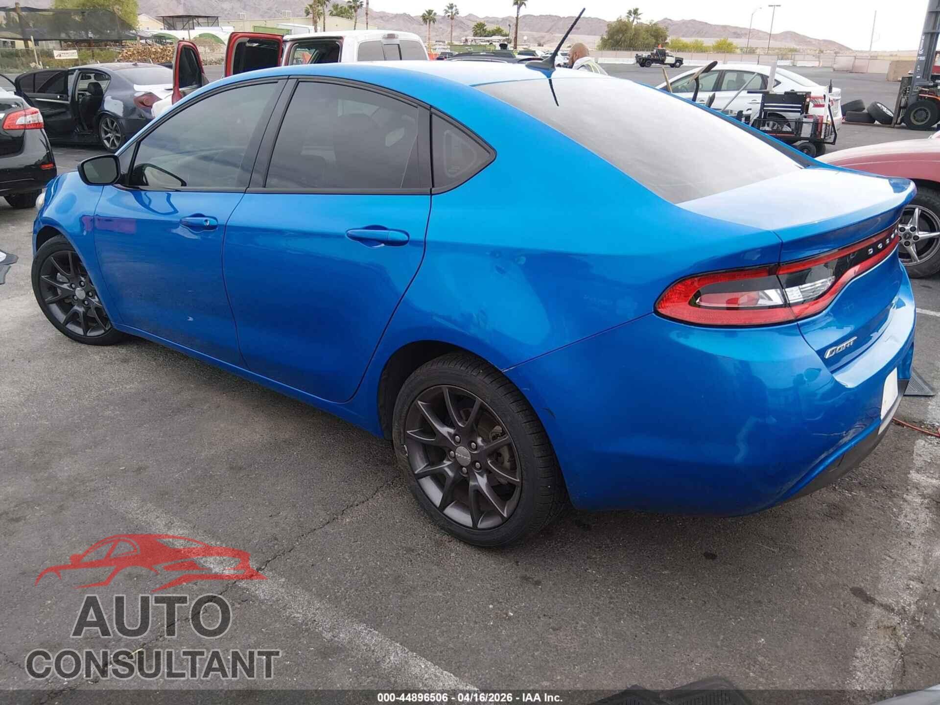 DODGE DART 2016 - 1C3CDFAA1GD728445