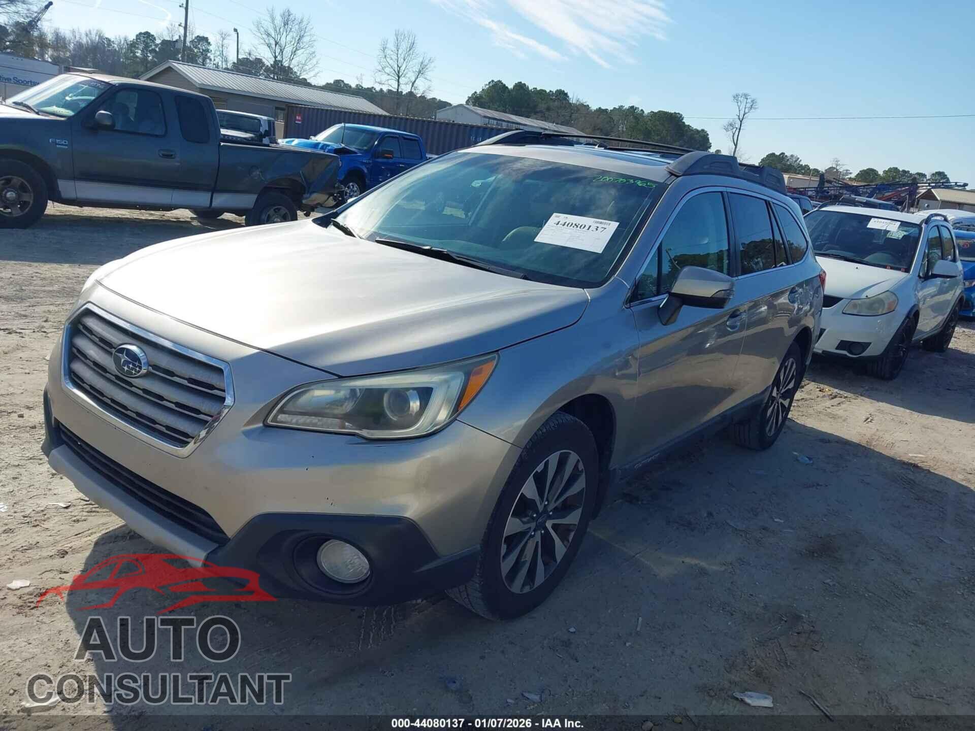 SUBARU OUTBACK 2015 - 4S4BSBLC2F3256857