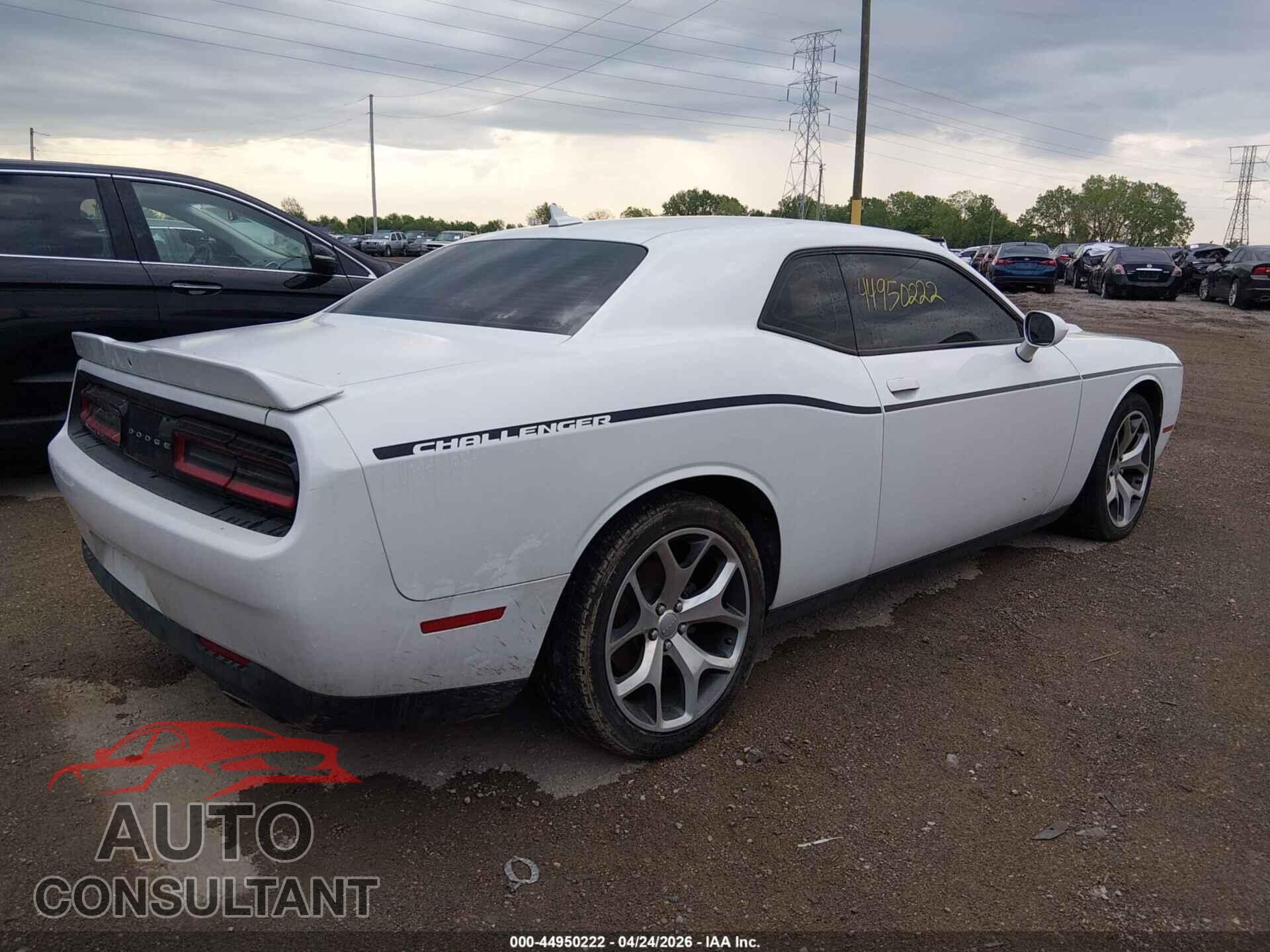 DODGE CHALLENGER 2015 - 2C3CDZBG6FH892991