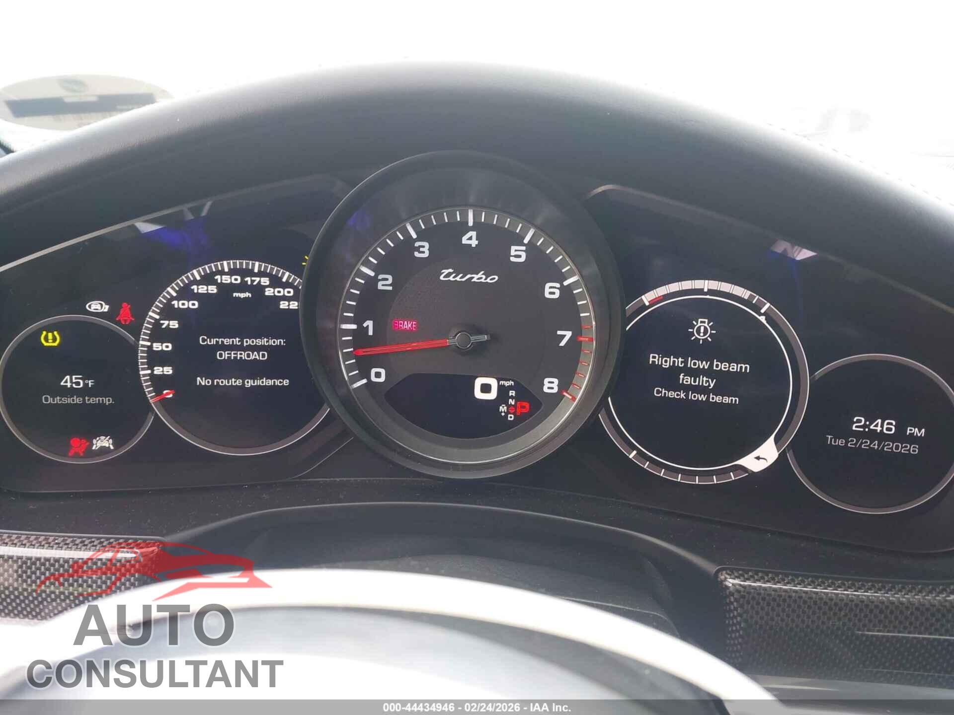 PORSCHE PANAMERA 2018 - WP0AF2A73JL141364