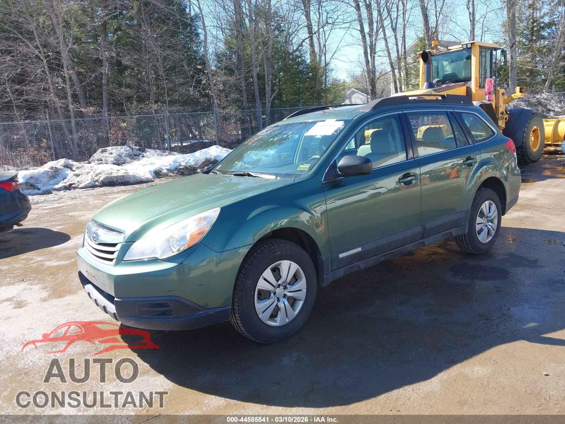 SUBARU OUTBACK 2012 - 4S4BRBAC4C1200702