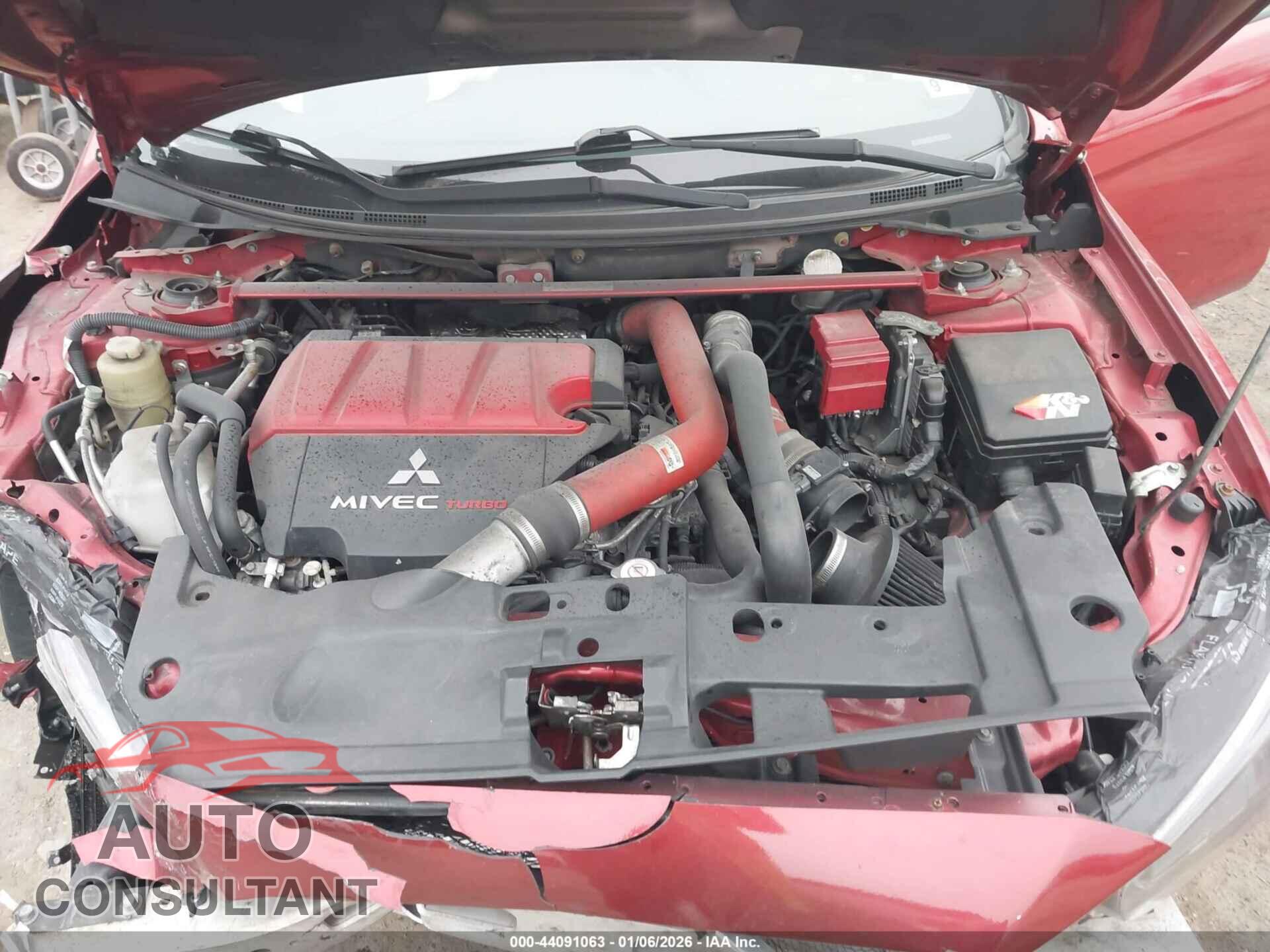 MITSUBISHI LANCER EVOLUTION 2015 - JA32W7FVXFU028844