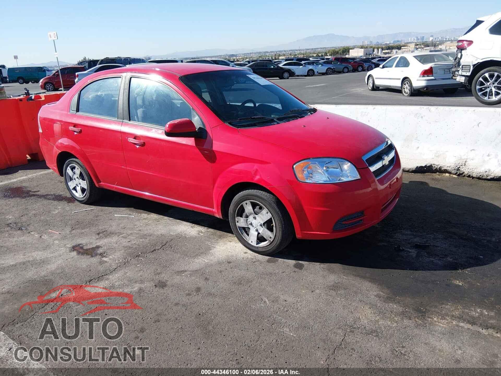 CHEVROLET AVEO 2011 - KL1TD5DE7BB123796